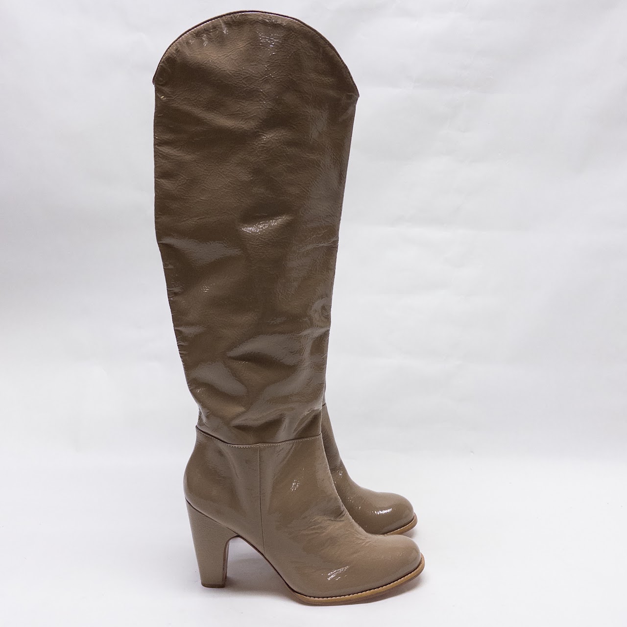 Rachel Comey Tall Willow Patent Leather Boots