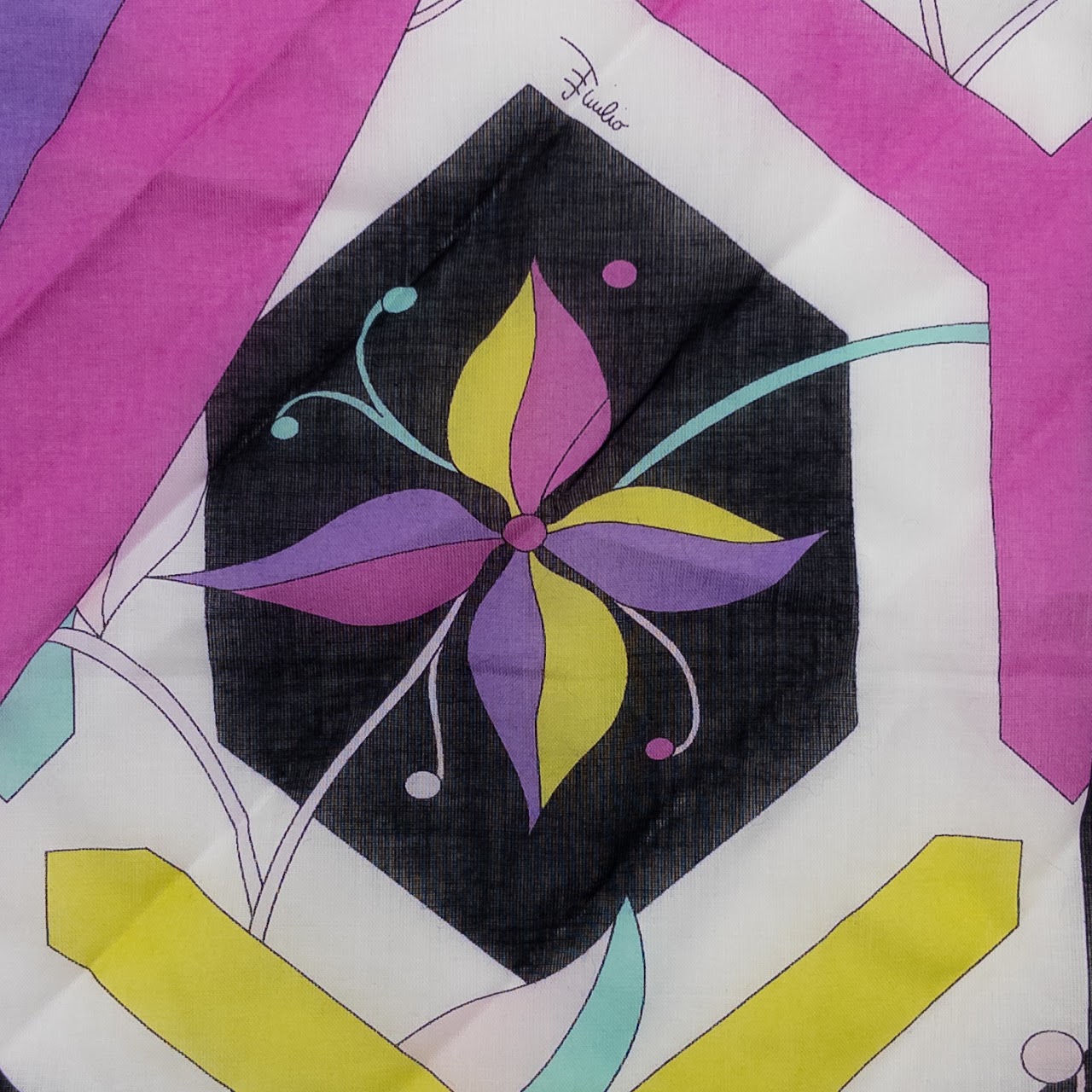 Emilio Pucci Small Cotton Scarf