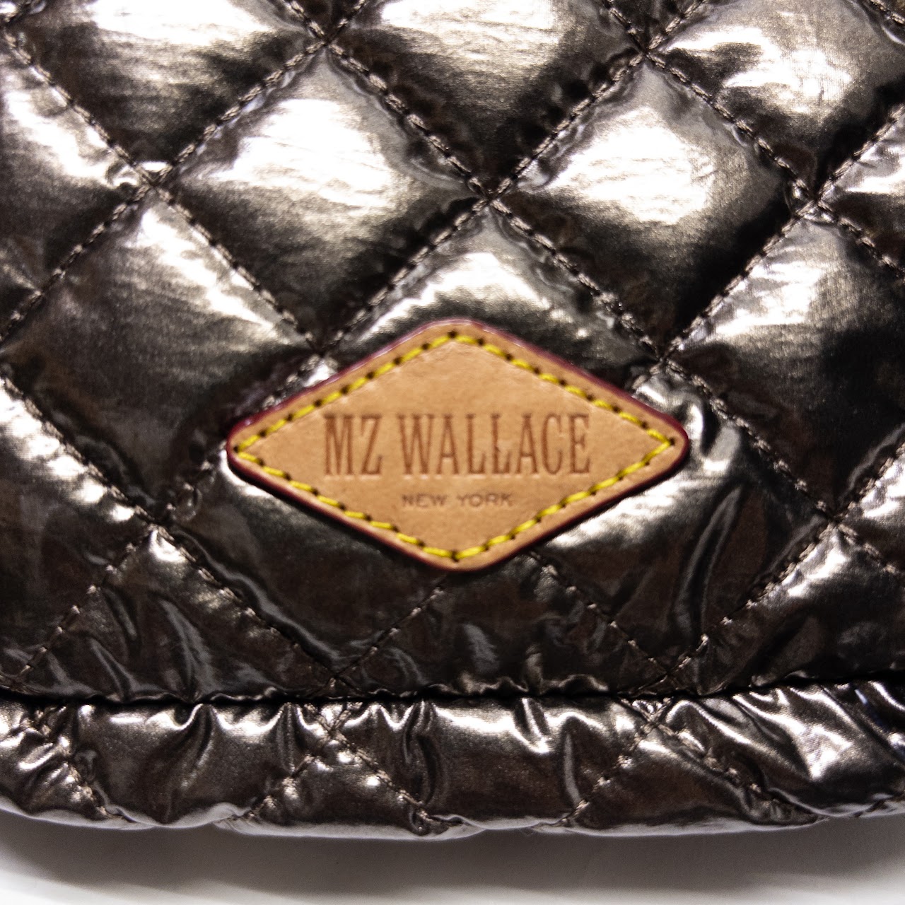 MZ Wallace Metallic Quilted Crossbody Bag