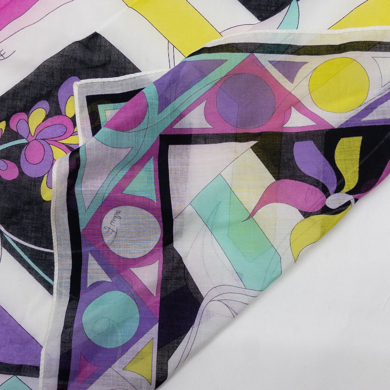 Emilio Pucci Small Cotton Scarf