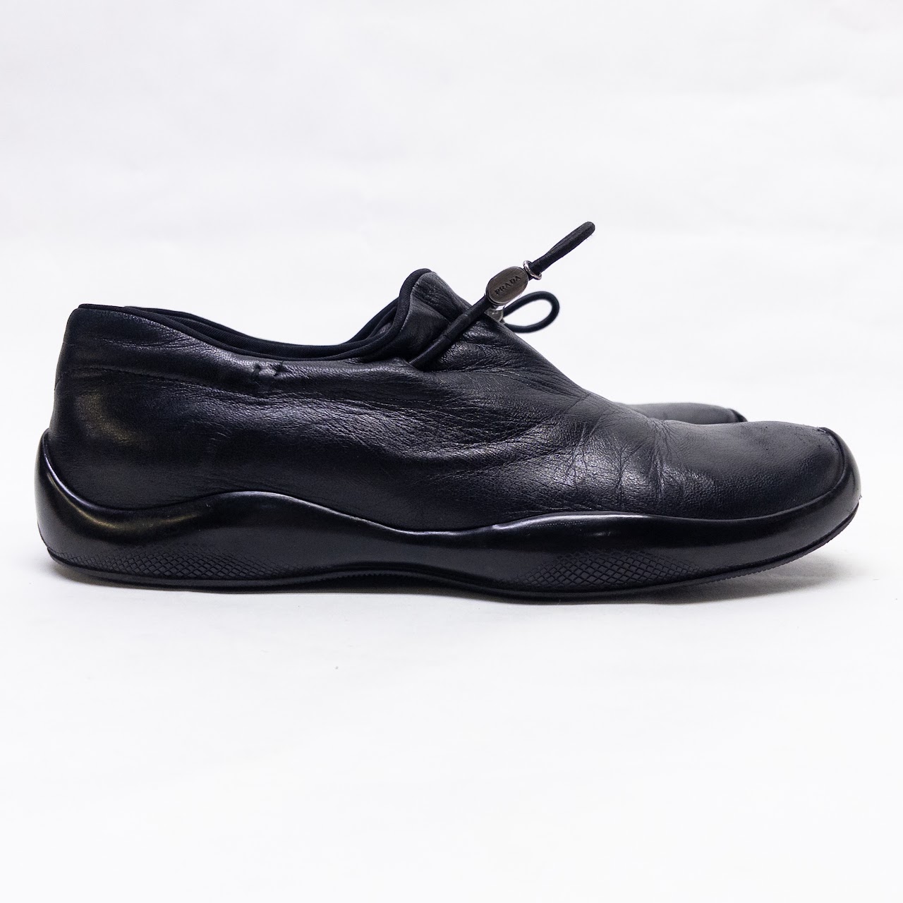 Prada Vintage Calzature Donna Leather Oxfords