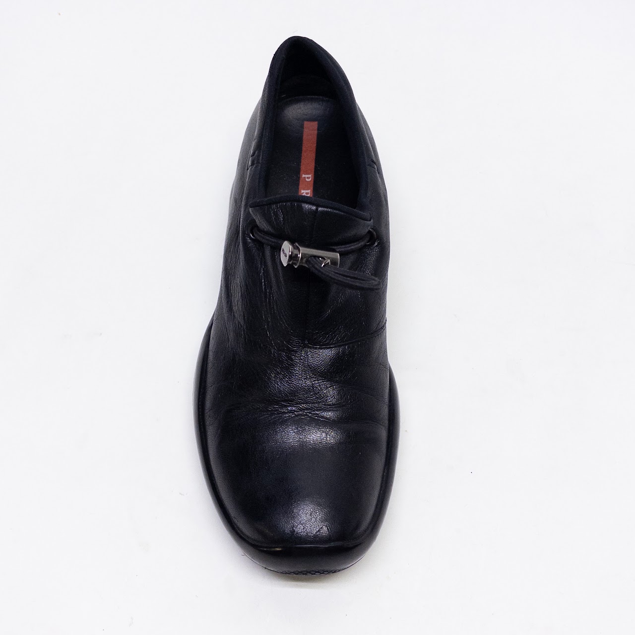 Prada Vintage Calzature Donna Leather Oxfords