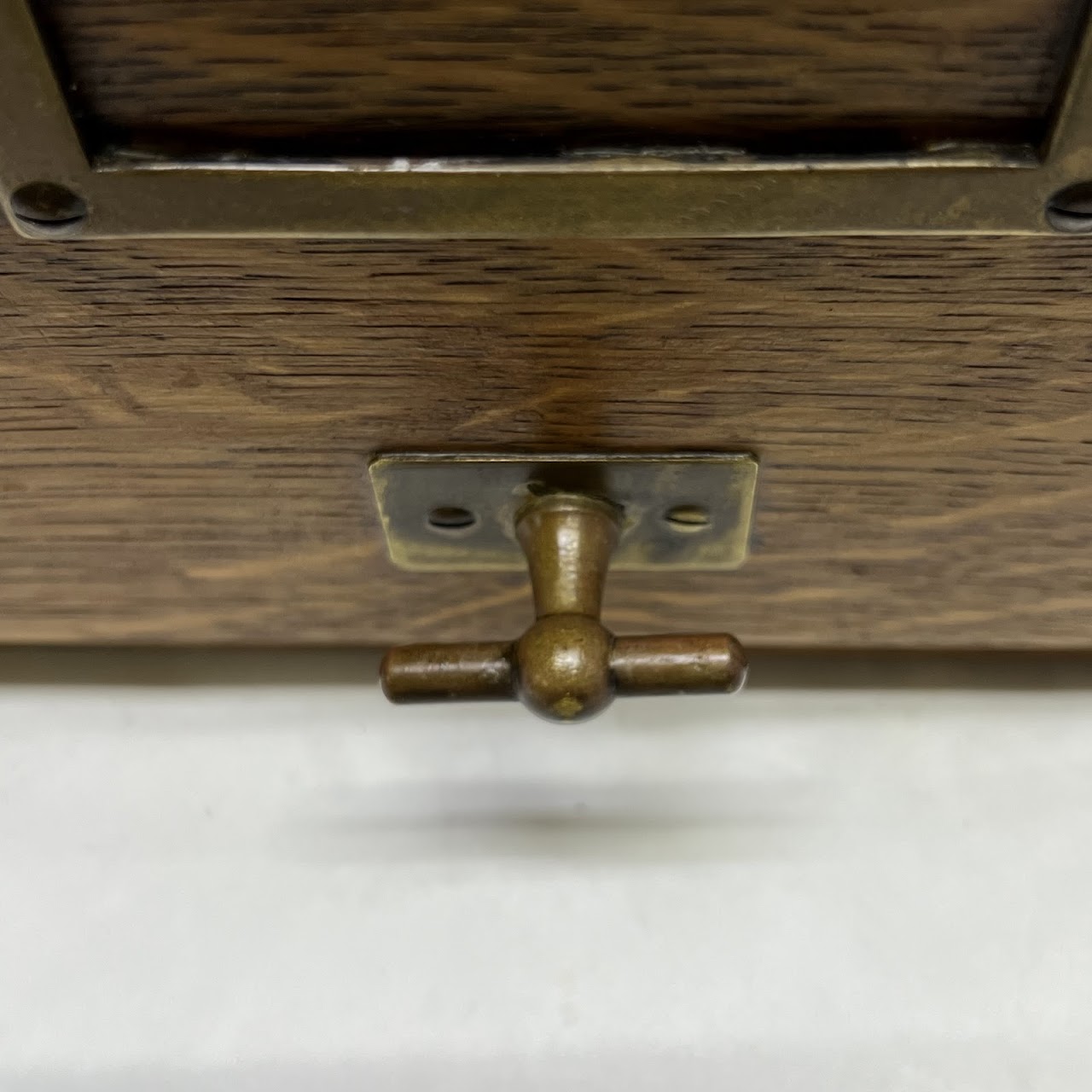 Antique Quarter-Sawn Oak Four Drawer File Chest