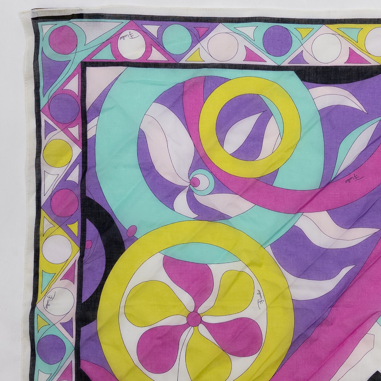 Emilio Pucci Small Cotton Scarf