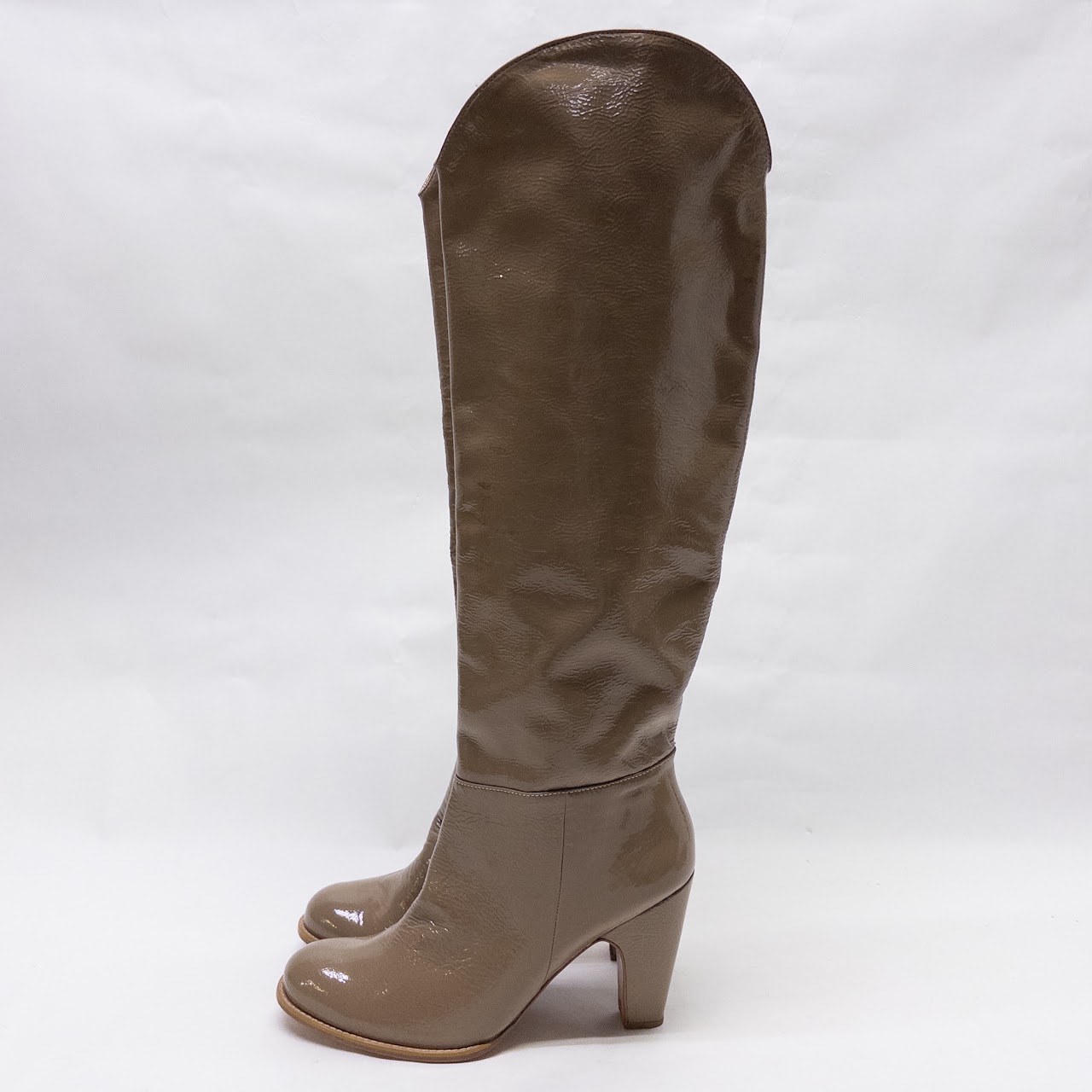 Rachel Comey Tall Willow Patent Leather Boots