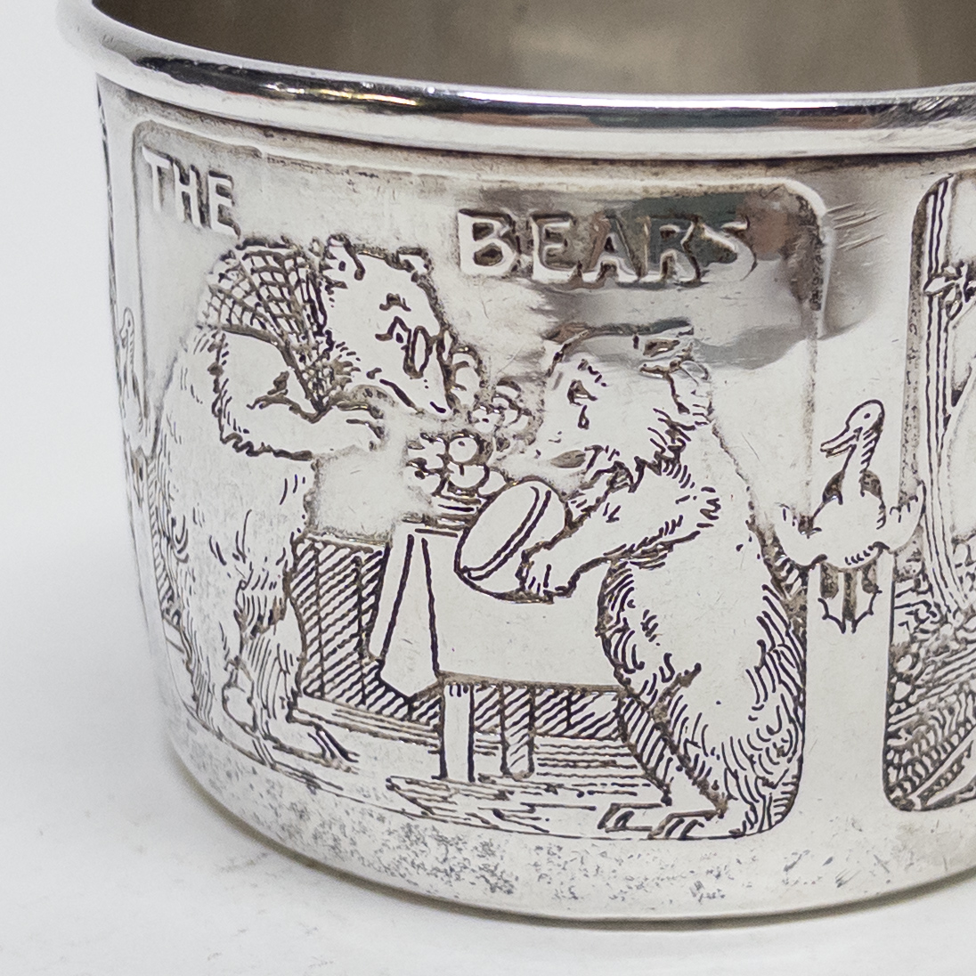 Kerr Sterling Silver Decorative Baby Cup