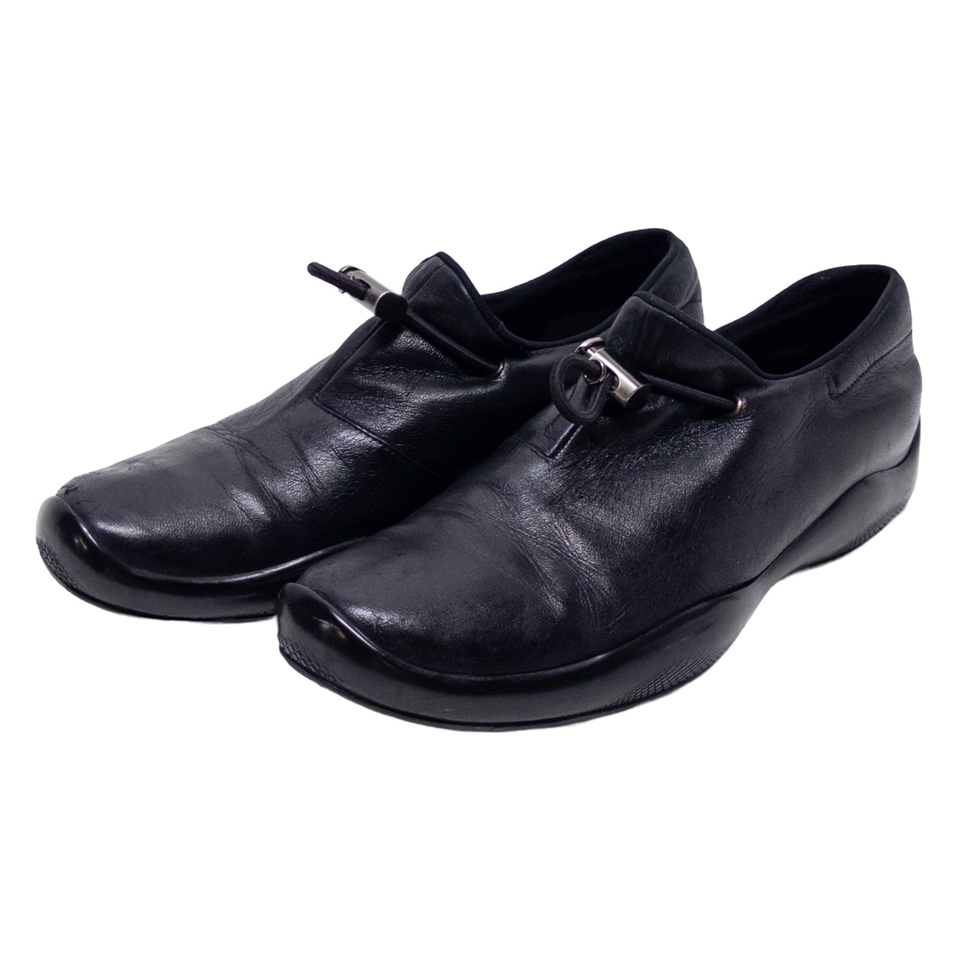 Prada Vintage Calzature Donna Leather Oxfords