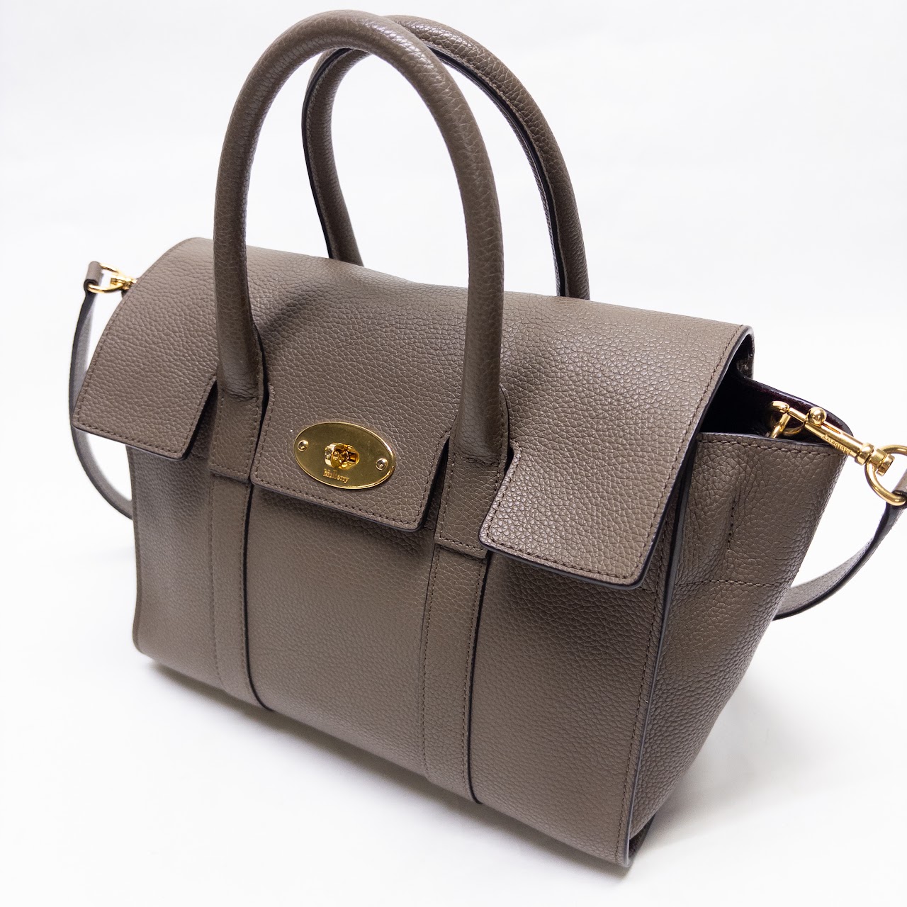 Mulberry Bayswater Classic Grain Leather Handbag