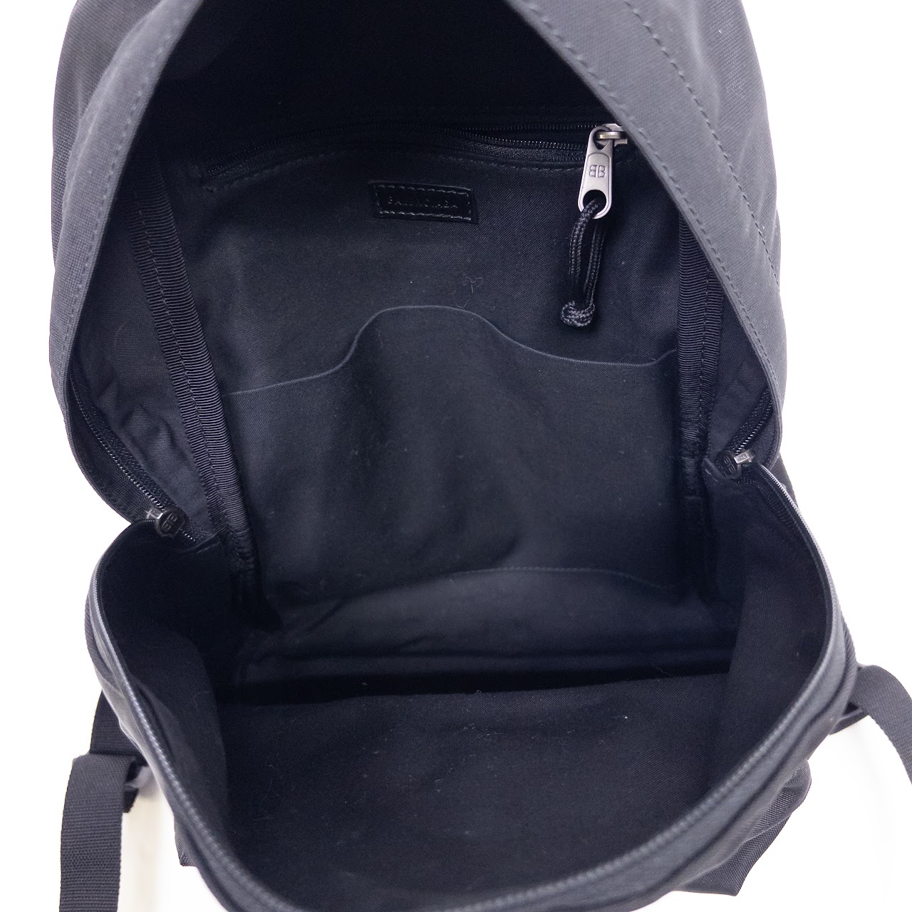 Balenciaga Black Nylon 'You Are The World' Backpack