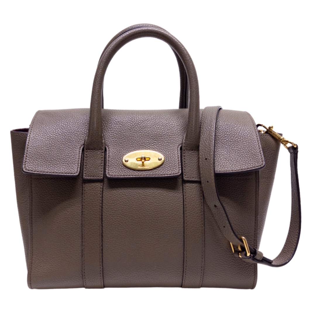 Mulberry Bayswater Classic Grain Leather Handbag