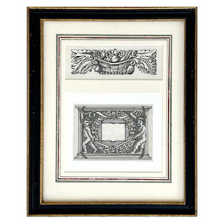 Early 20th C. Bookplate and Printer's Ornament, Likely Louise Ames Norman