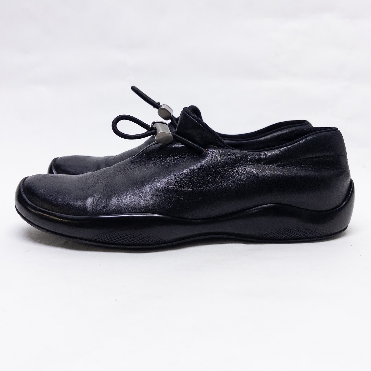 Prada Vintage Calzature Donna Leather Oxfords