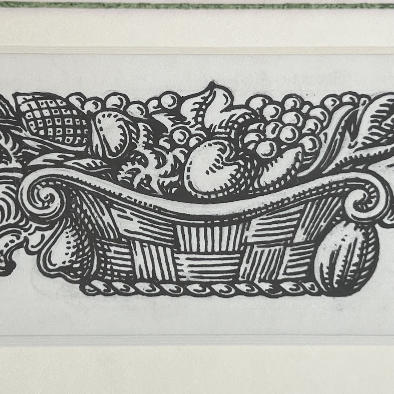 Early 20th C. Bookplate and Printer's Ornament, Likely Louise Ames Norman