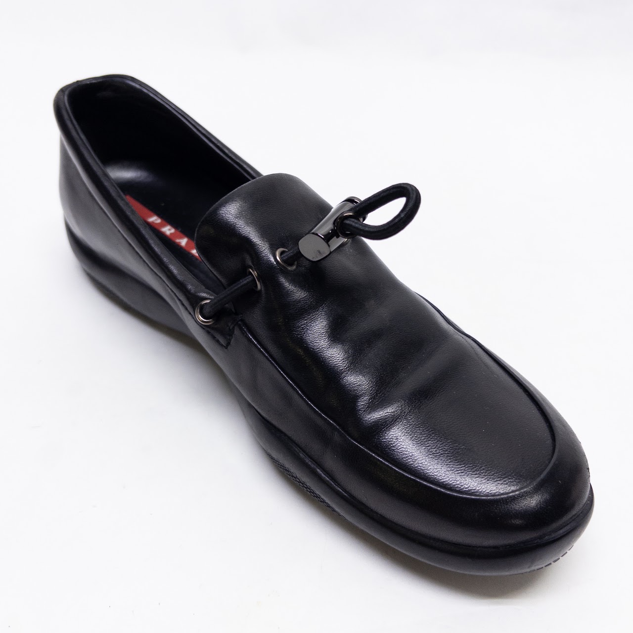 Prada Vintage Calzatura Donna 0135 Leather Loafers