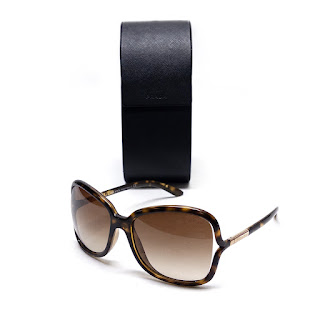 Prada Faux Tortoise Ombre Sunglasses