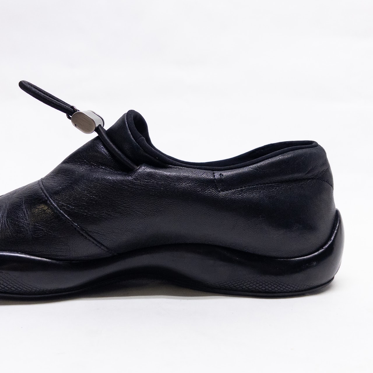 Prada Vintage Calzature Donna Leather Oxfords