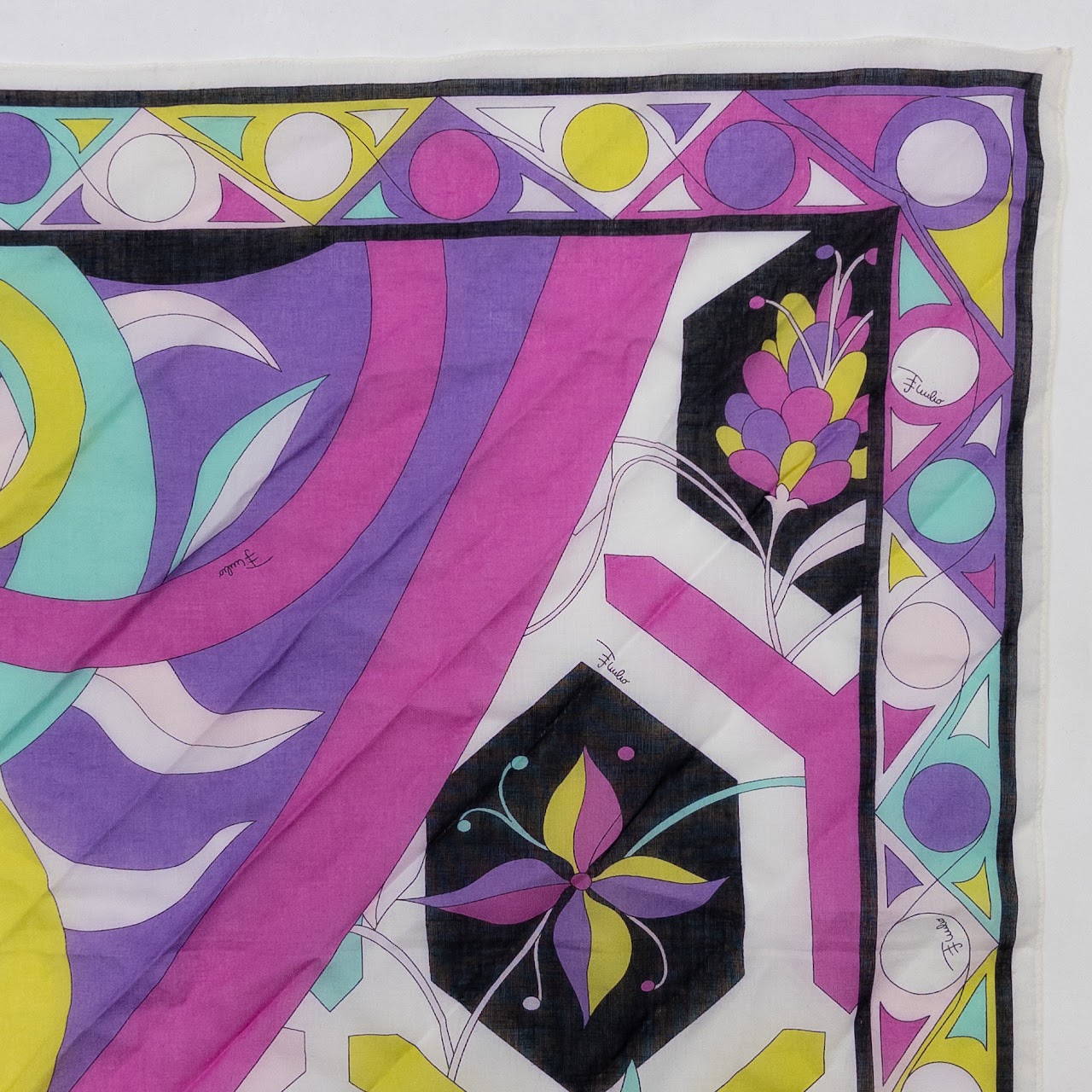 Emilio Pucci Small Cotton Scarf