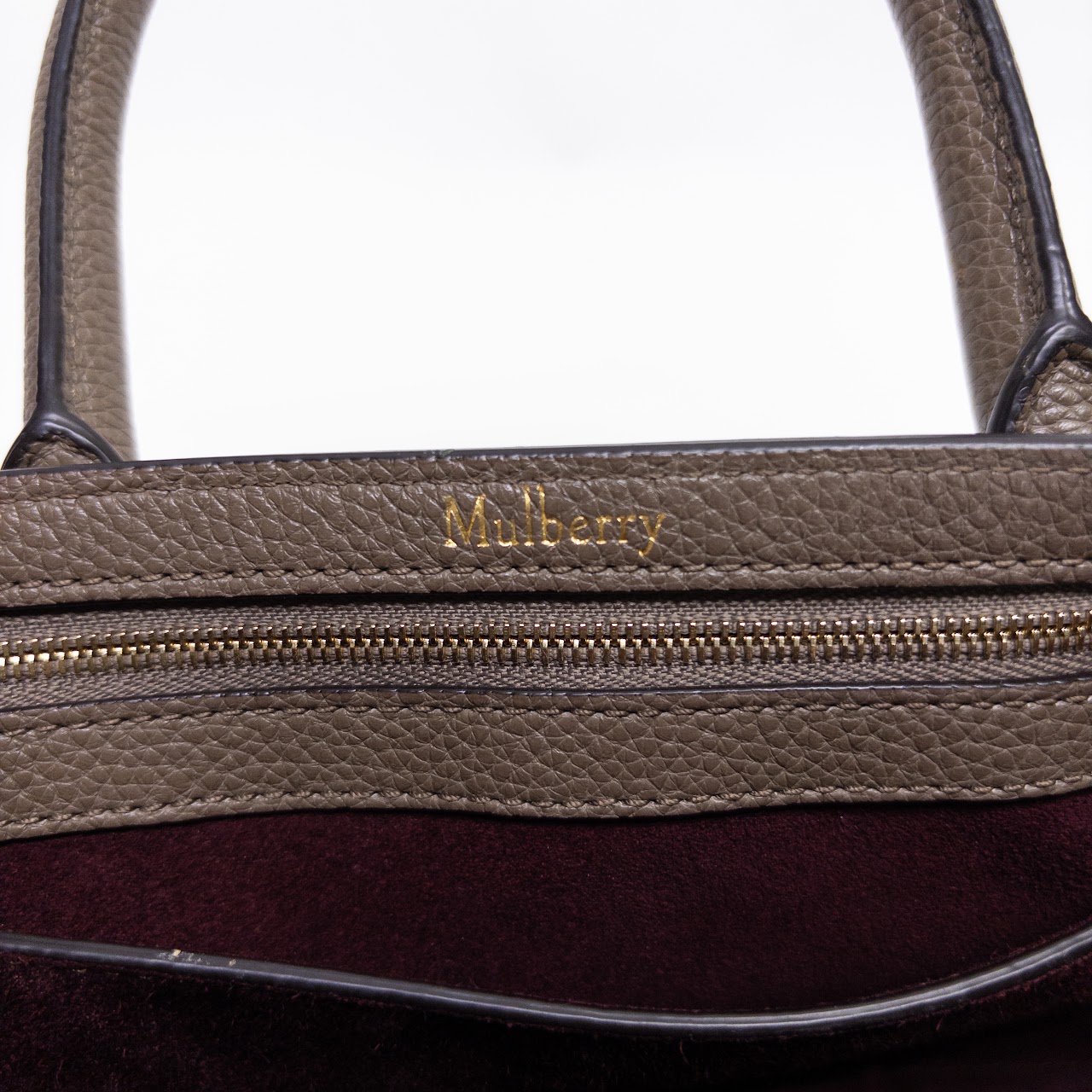 Mulberry Bayswater Classic Grain Leather Handbag