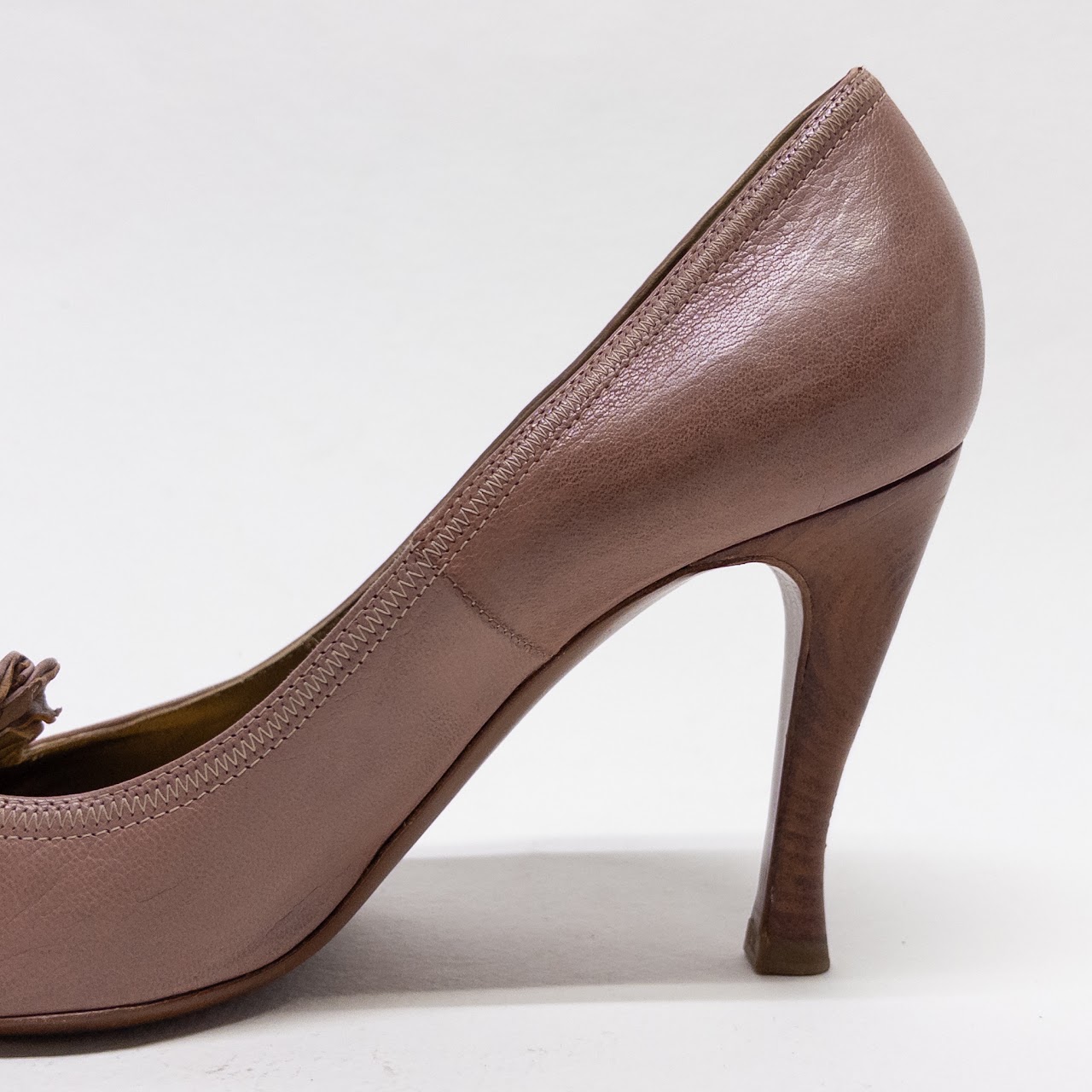 Bottega Veneta Y2K Peep Toe Pumps