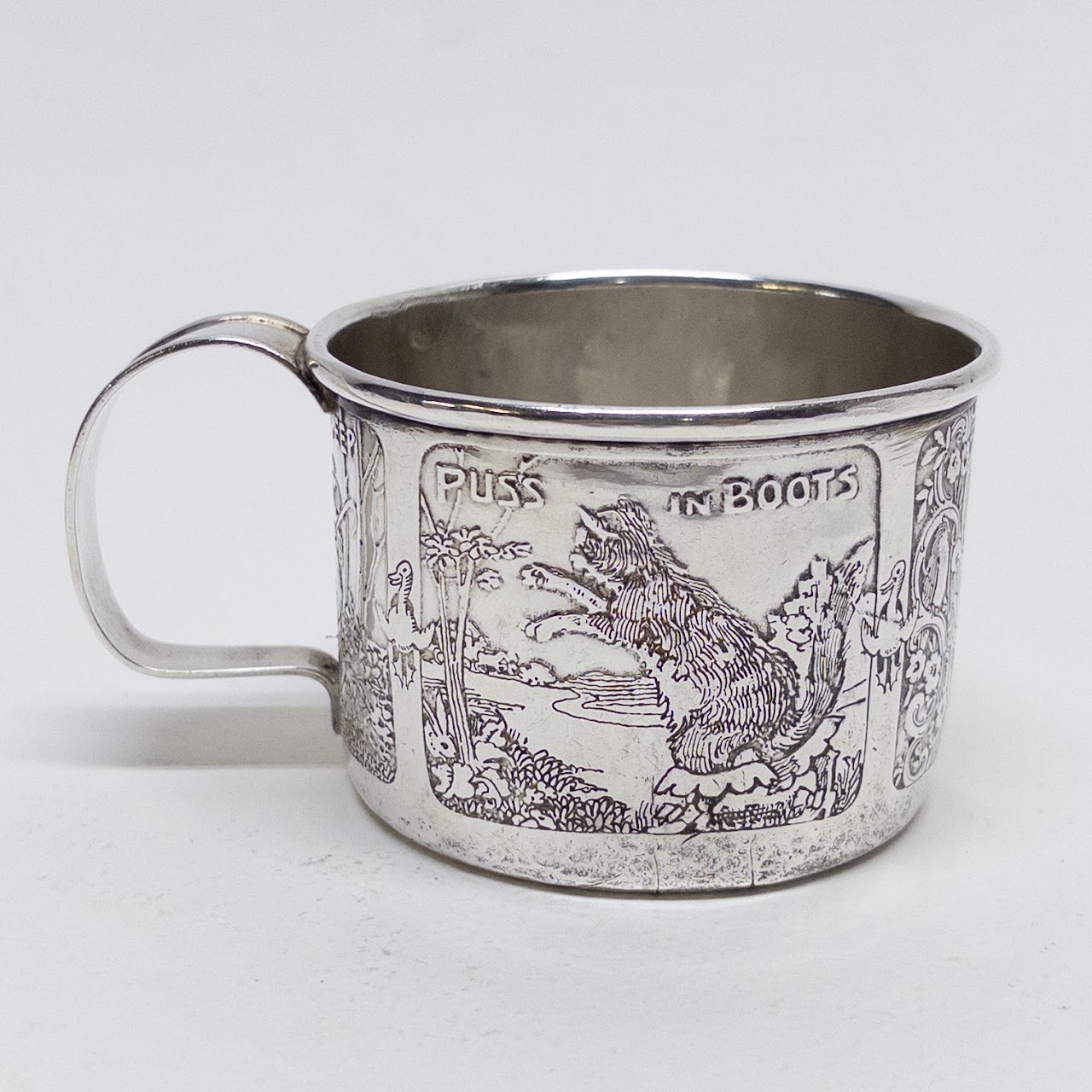 Kerr Sterling Silver Decorative Baby Cup