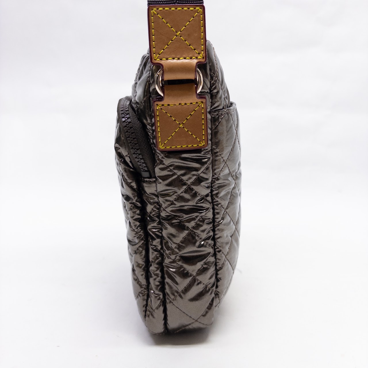 MZ Wallace Metallic Quilted Crossbody Bag