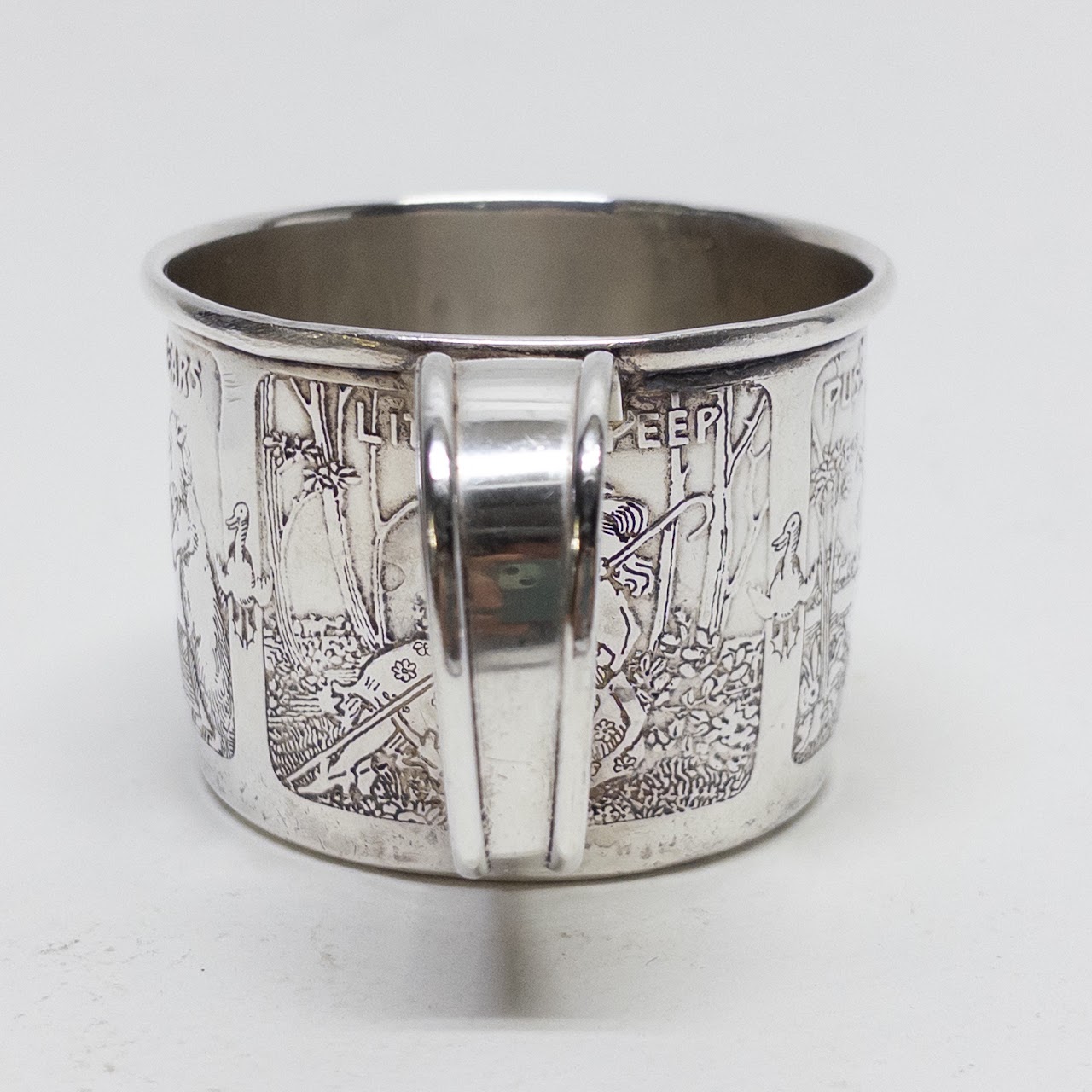 Kerr Sterling Silver Decorative Baby Cup