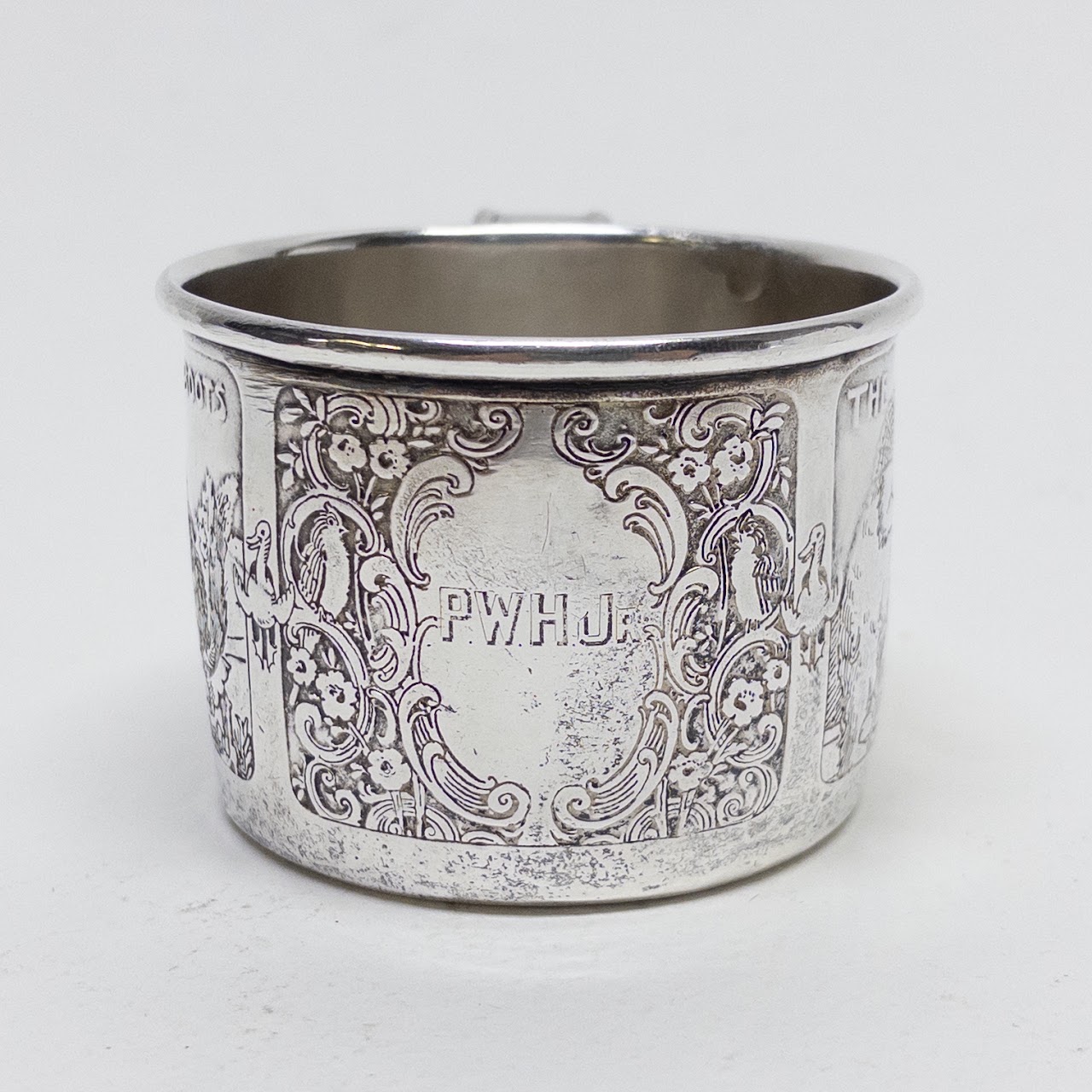 Kerr Sterling Silver Decorative Baby Cup