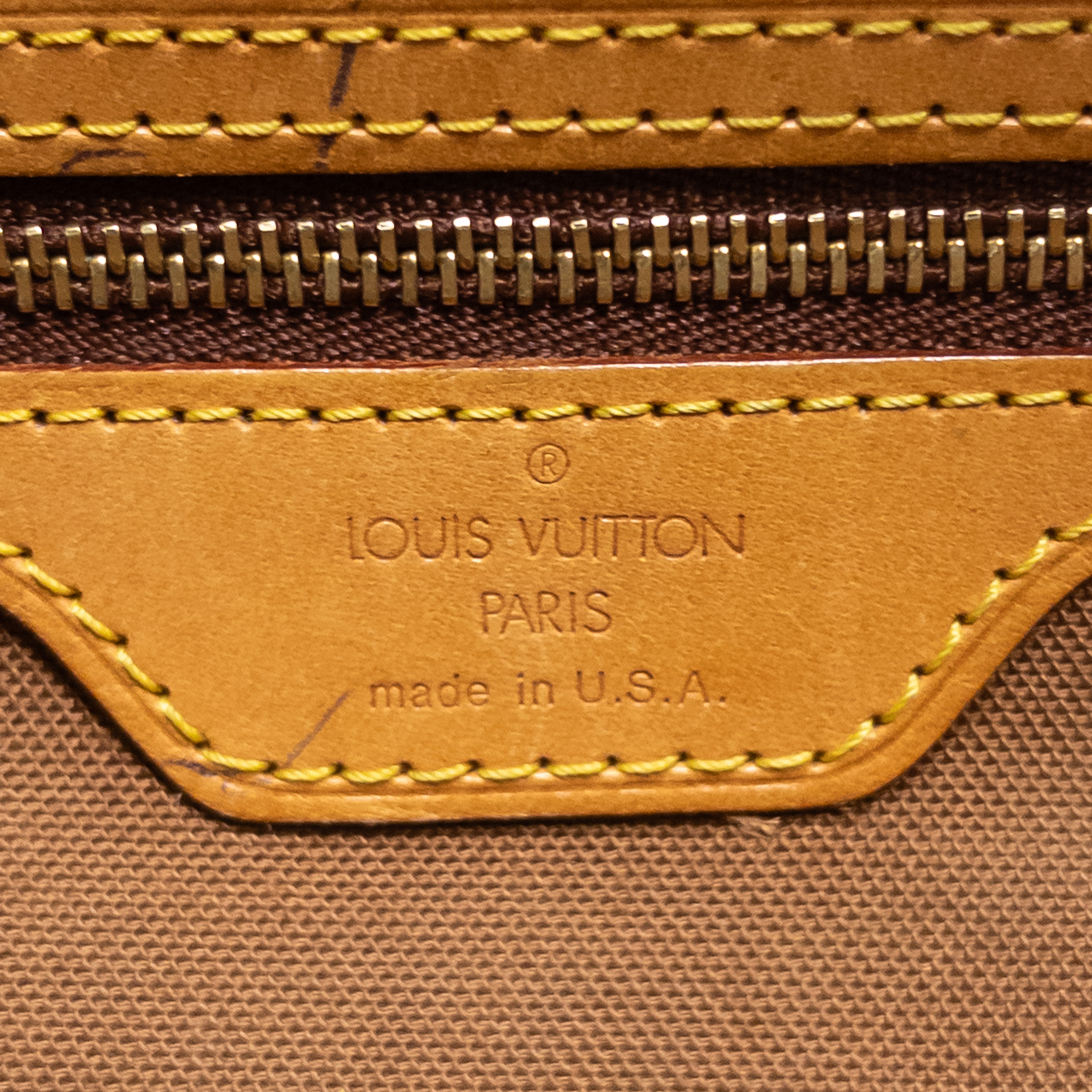 Louis Vuitton Monogram Cabas Piano Tote Bag