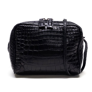 Suarez Black Leather Mini Crossbody Bag