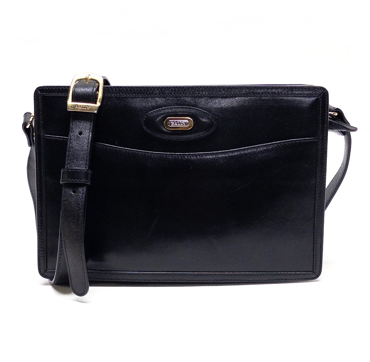 Bally Accordion-Style Frame Shoulder Bag