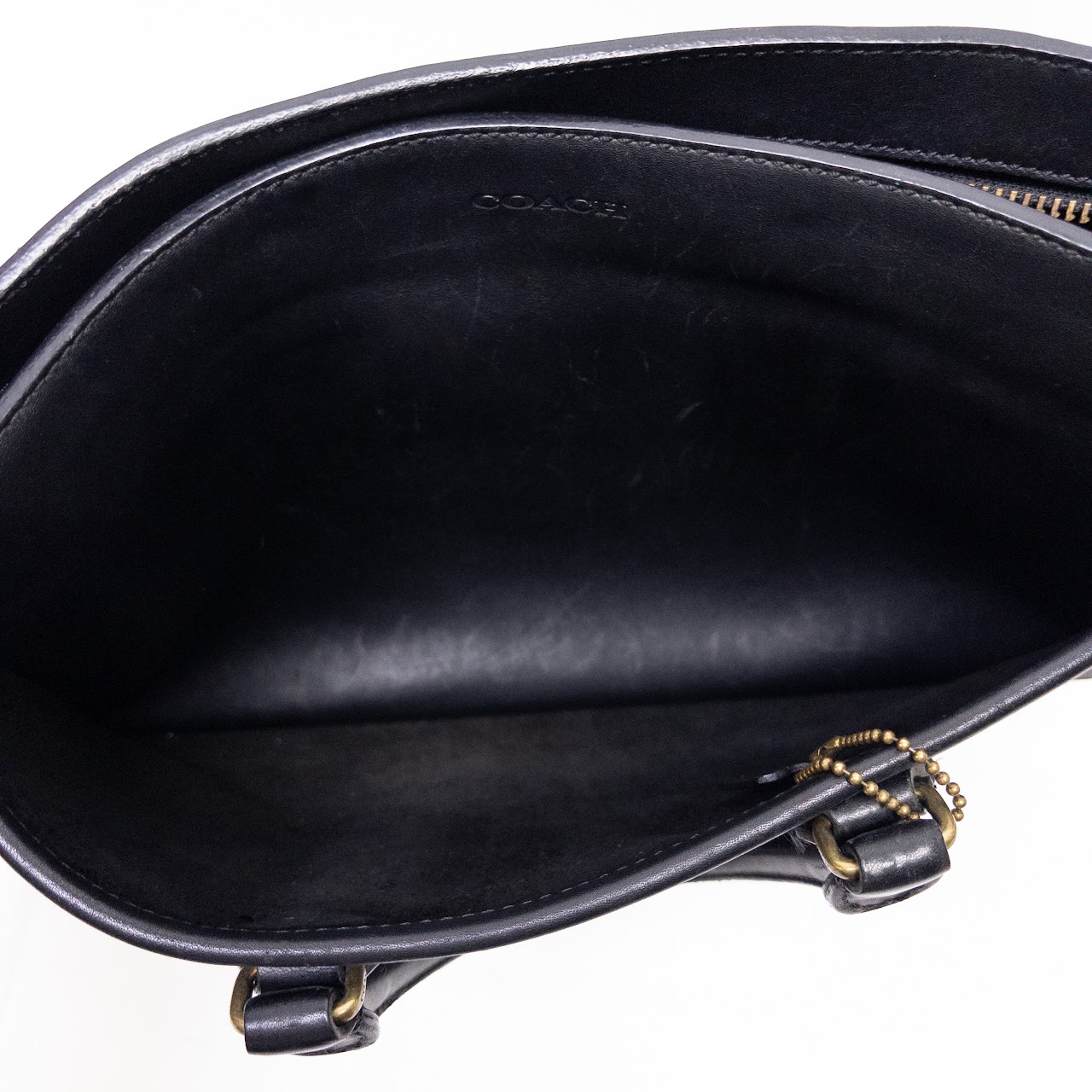 Coach Black Leather Attaché