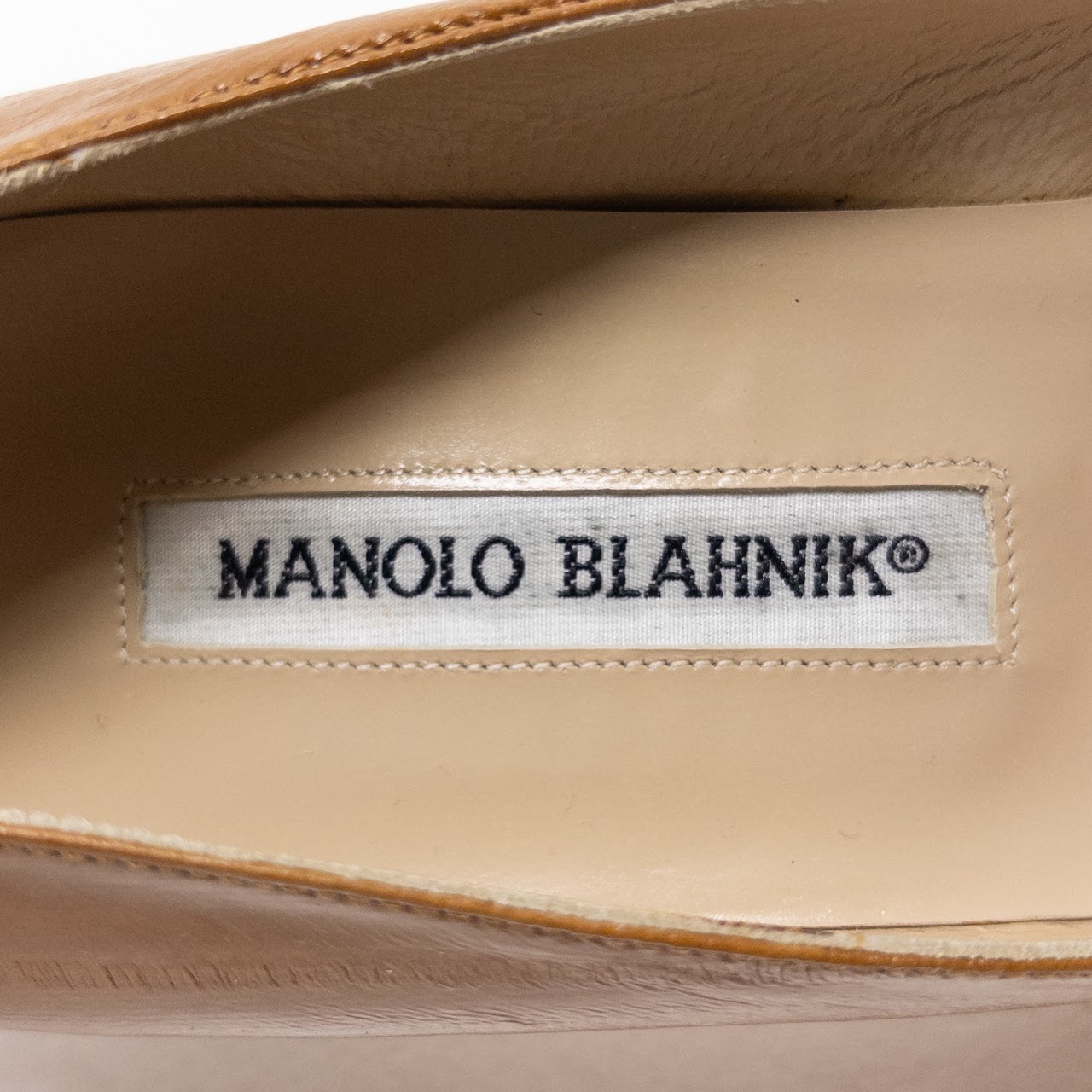 Manolo Blahnik  New Buckle Front Kitten Heels