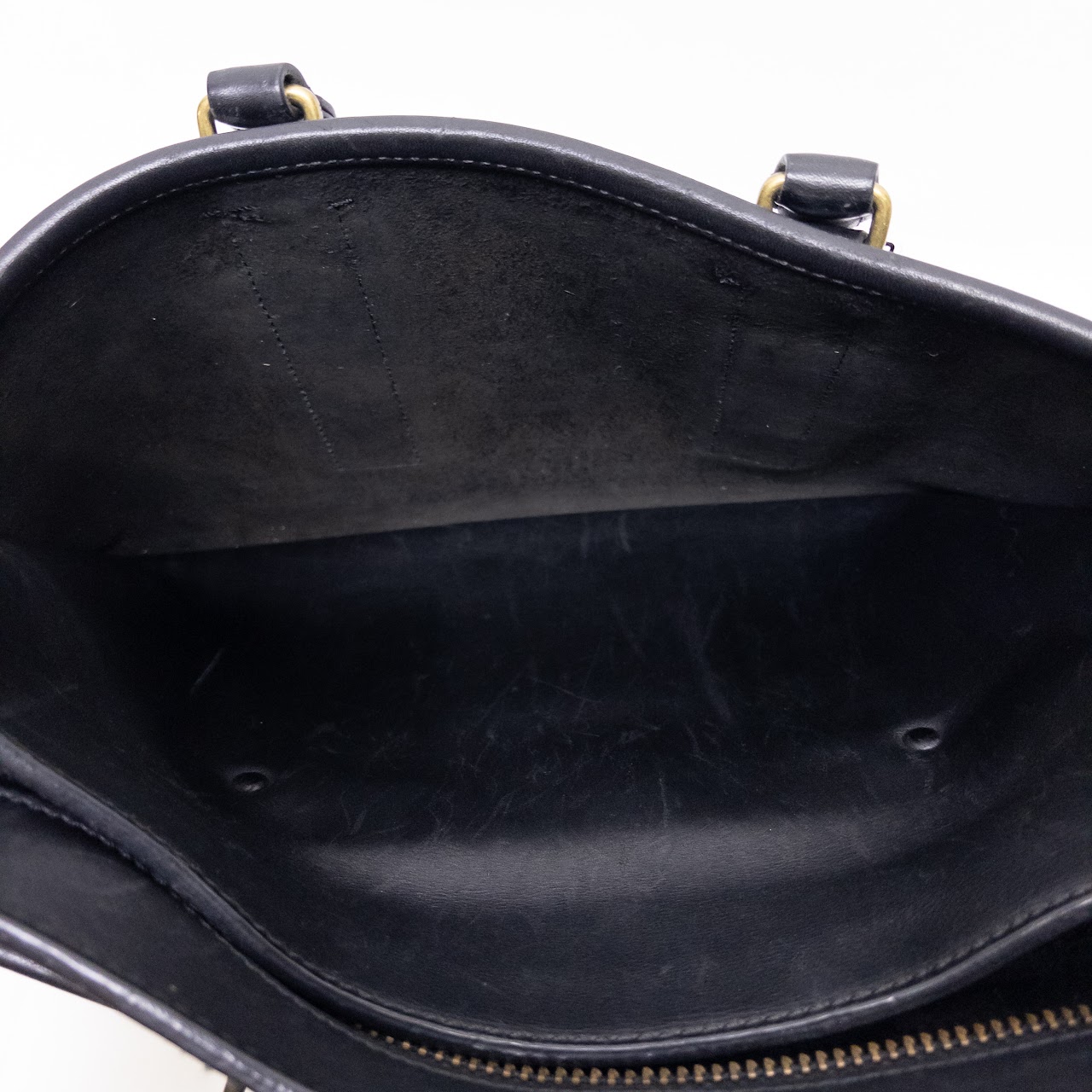 Coach Black Leather Attaché