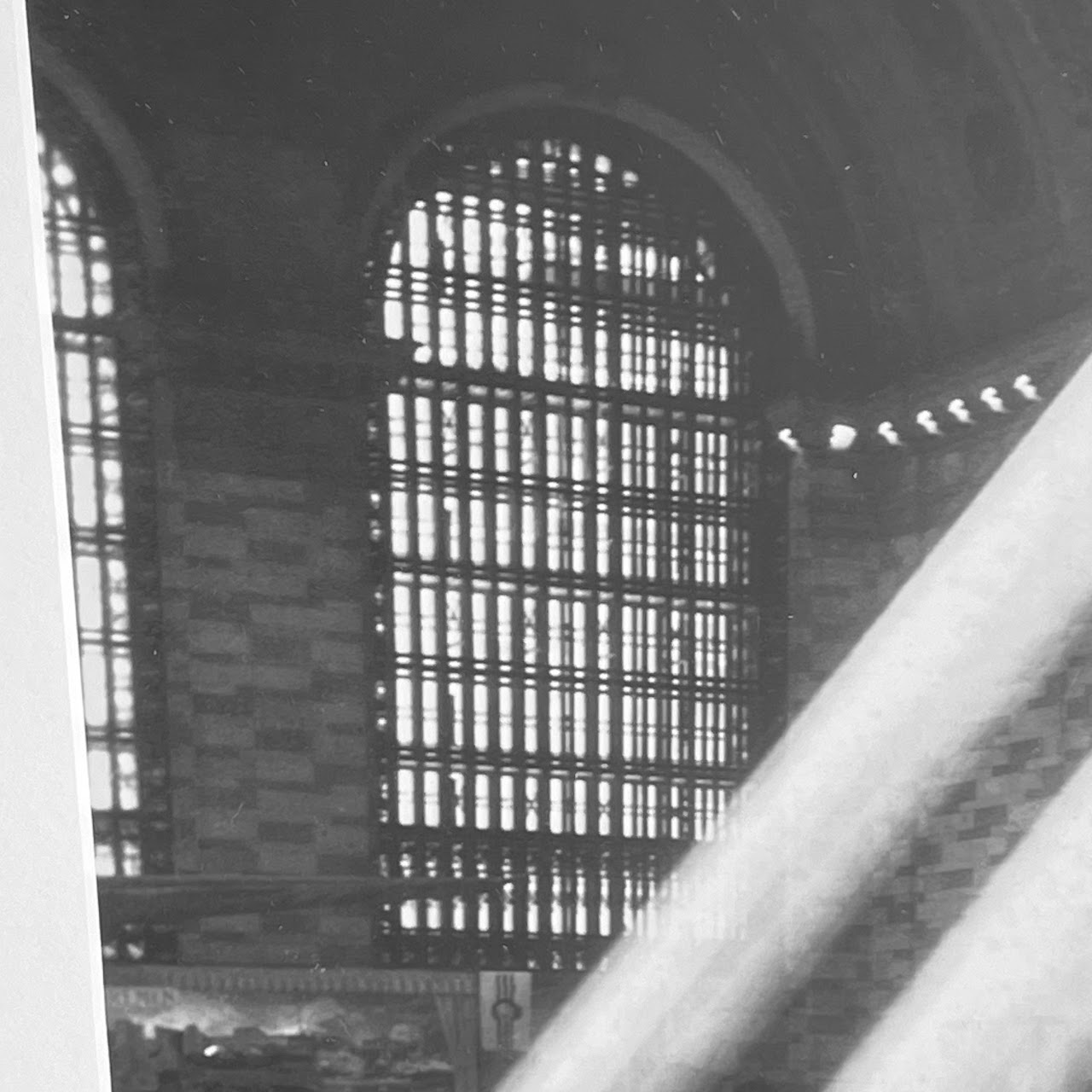 1930s Grand Central Terminal Sunbeams Silver Gelatin Photograph