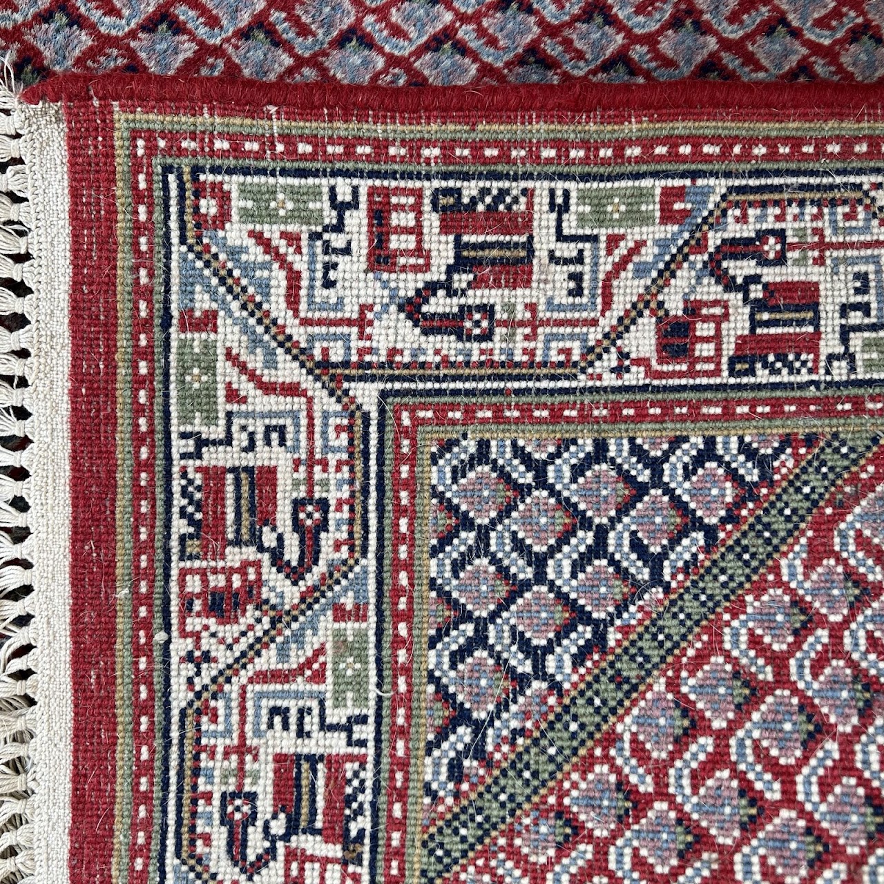 Indian Saraband Wool Area Rug