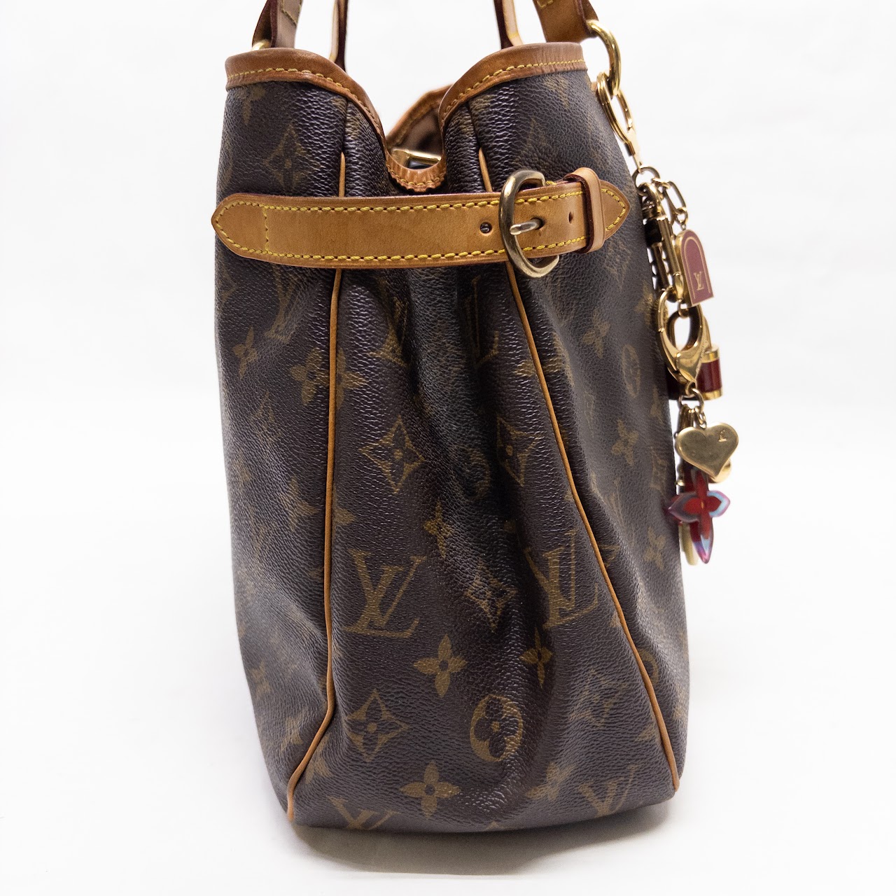 Louis Vuitton Batignolles Monogram Tote Bag with Charms