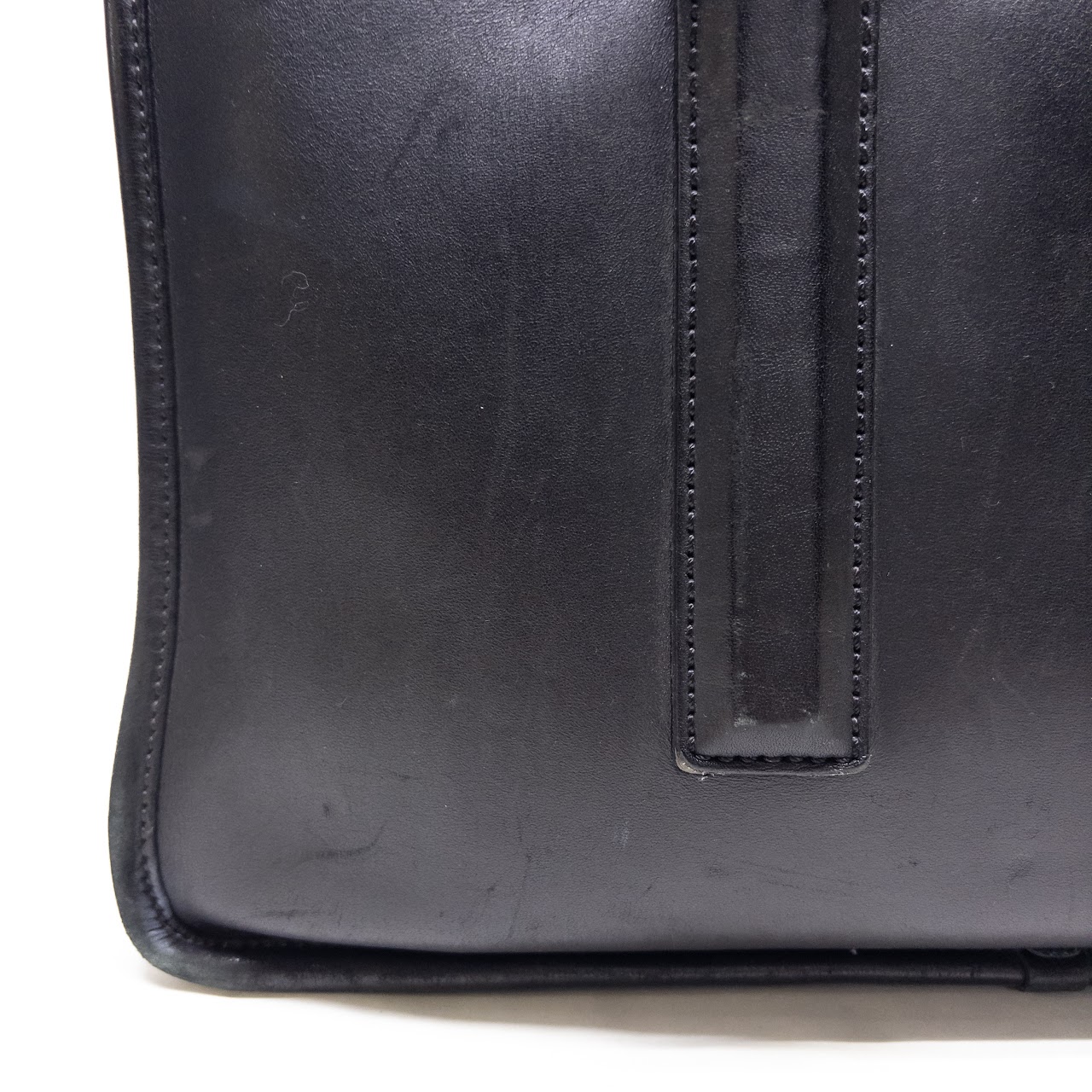 Coach Black Leather Attaché