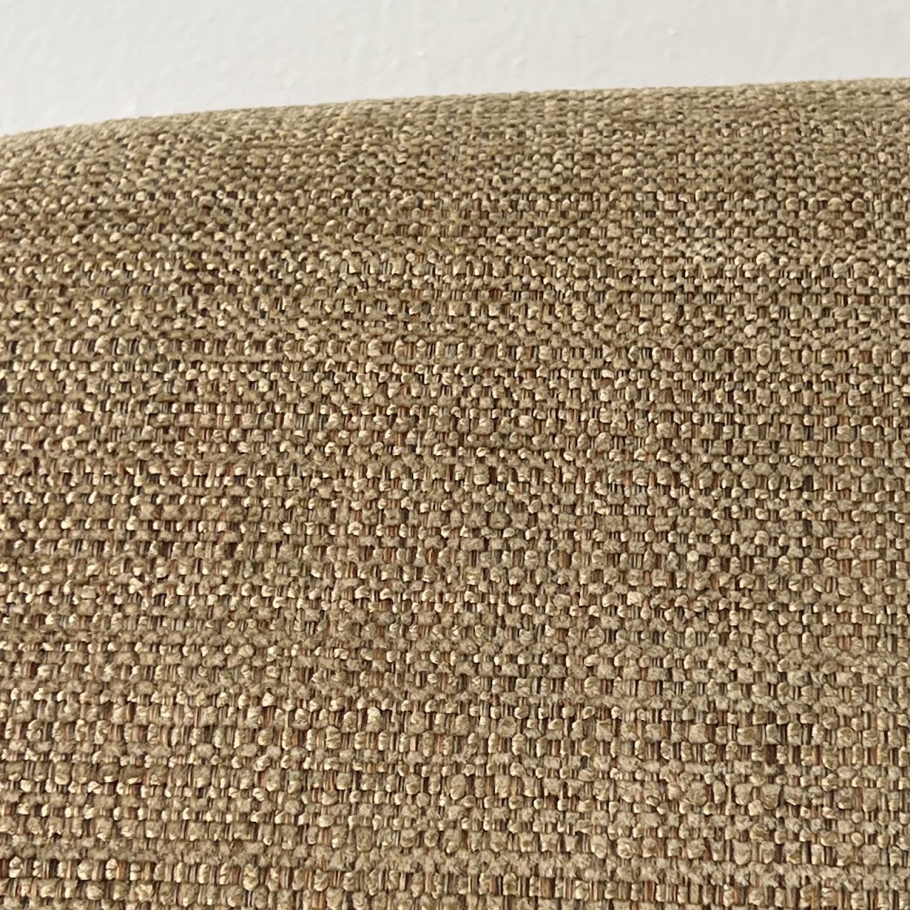 English Roll-Arm Tweed Armchair #1