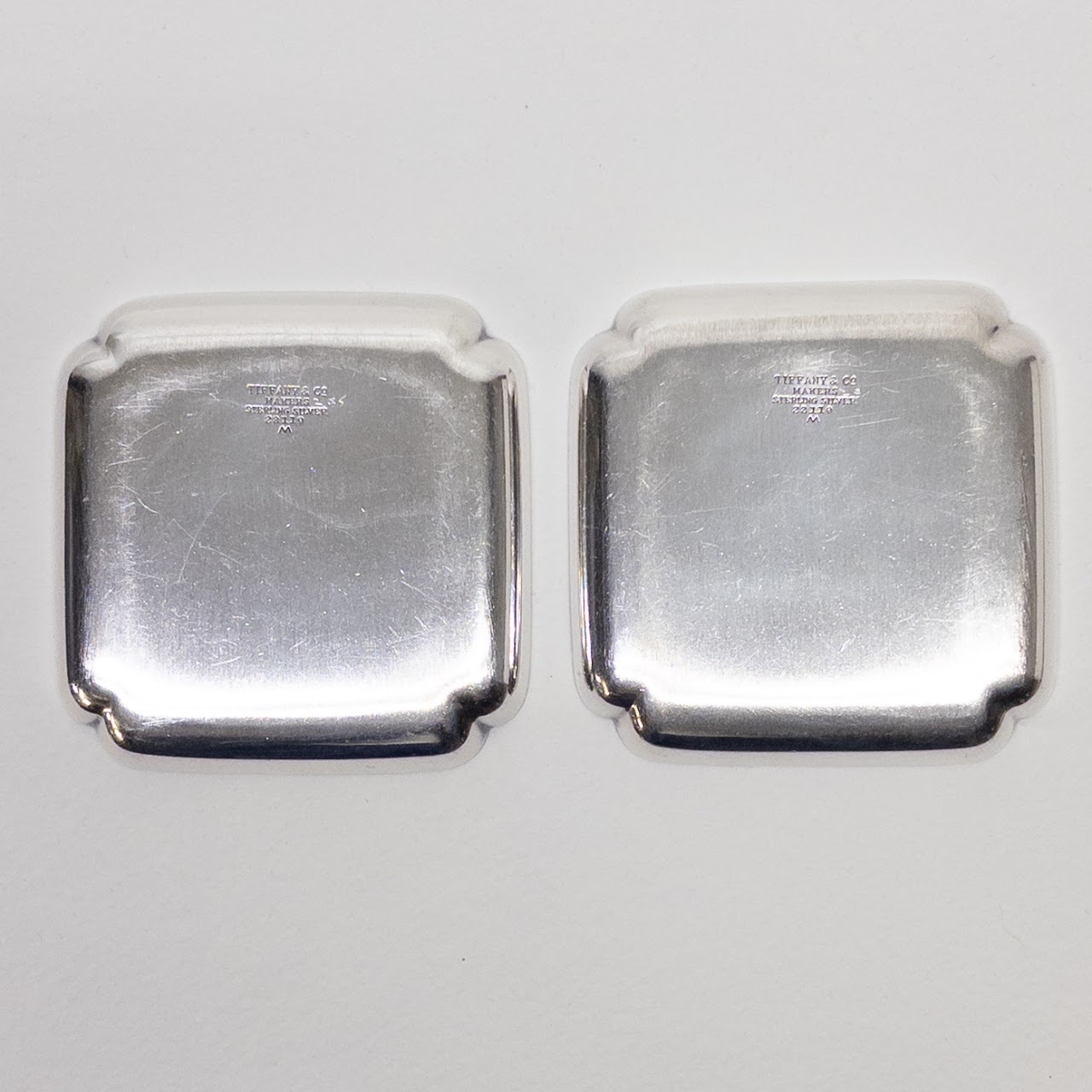 Tiffany & Co. Sterling Silver Set of Two Nut Plates