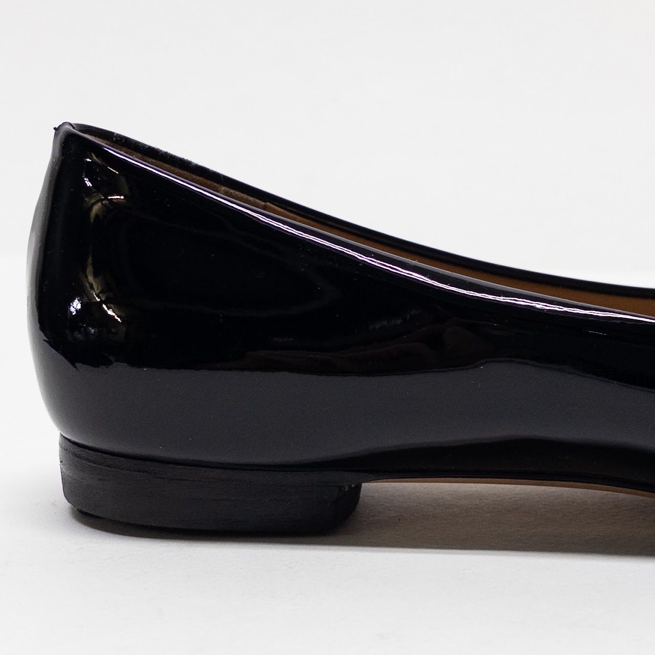 Salvatore Ferragamo Varina Patent Leather Flats