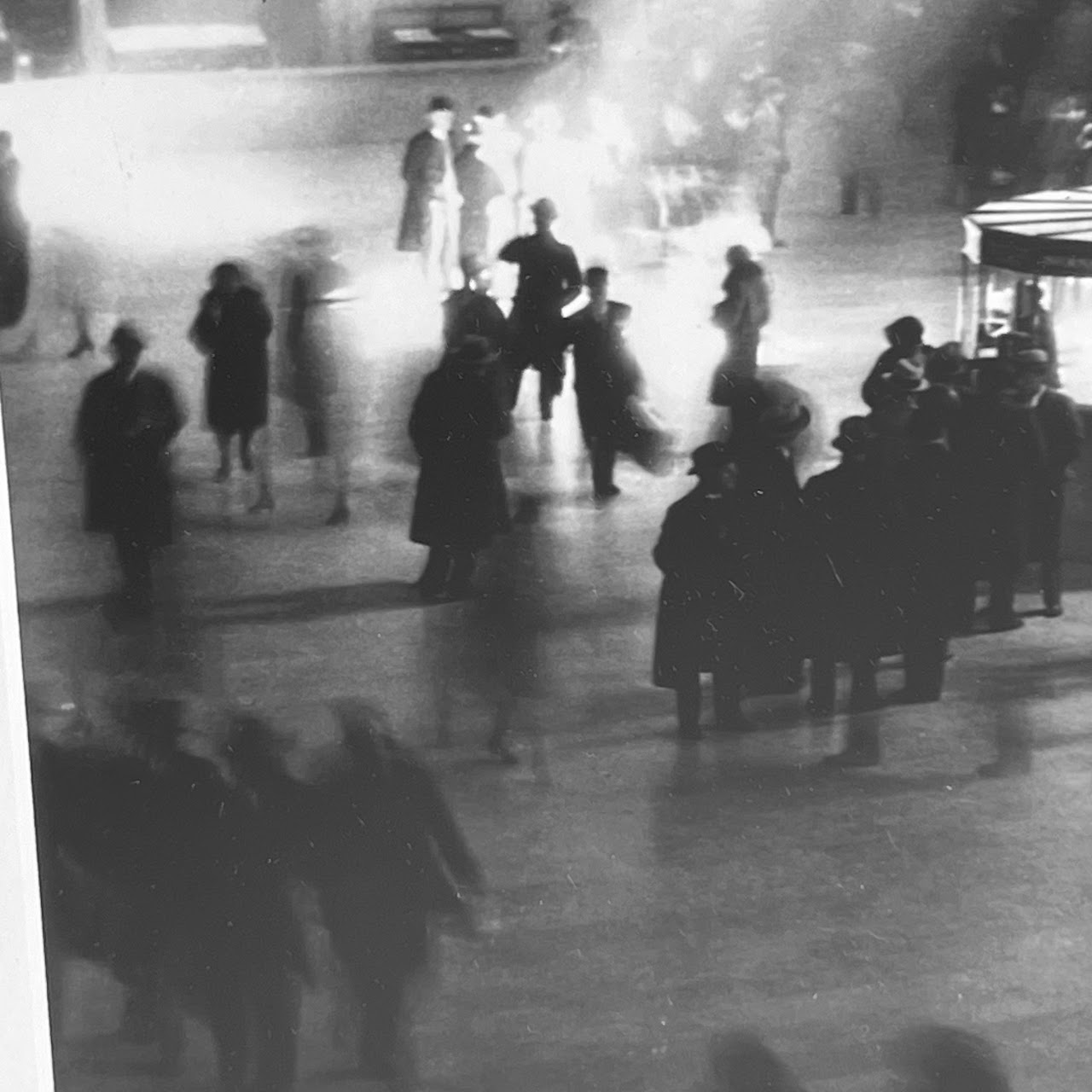 1930s Grand Central Terminal Sunbeams Silver Gelatin Photograph