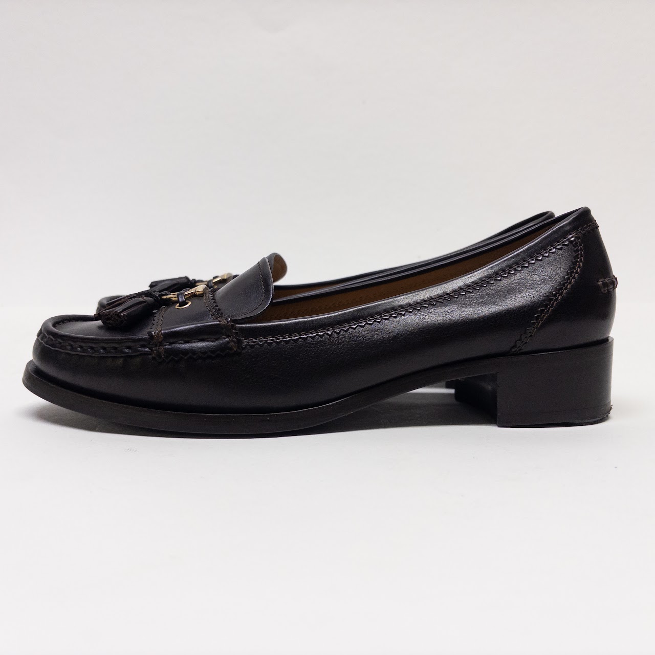 Salvatore Ferragamo Omega Charm Tassel Loafers