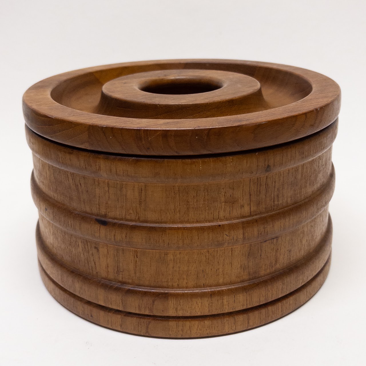 Dansk Banded teak Ice Bucket