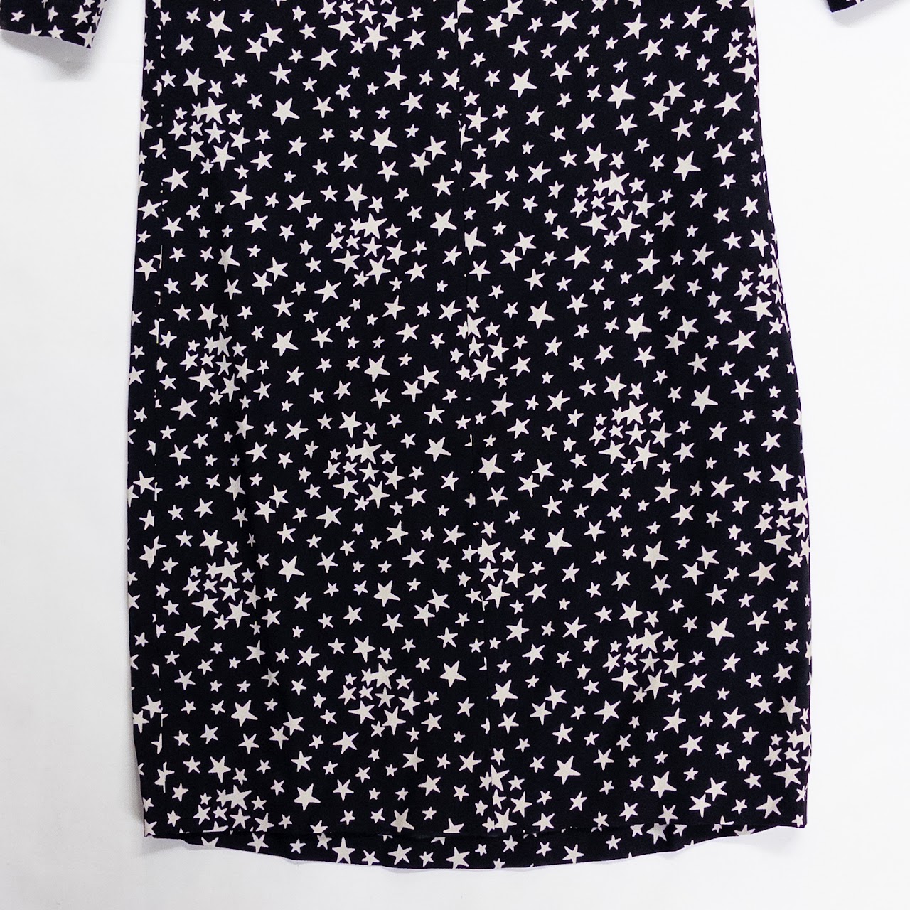 Saint Laurent New Star Print Shift Dress