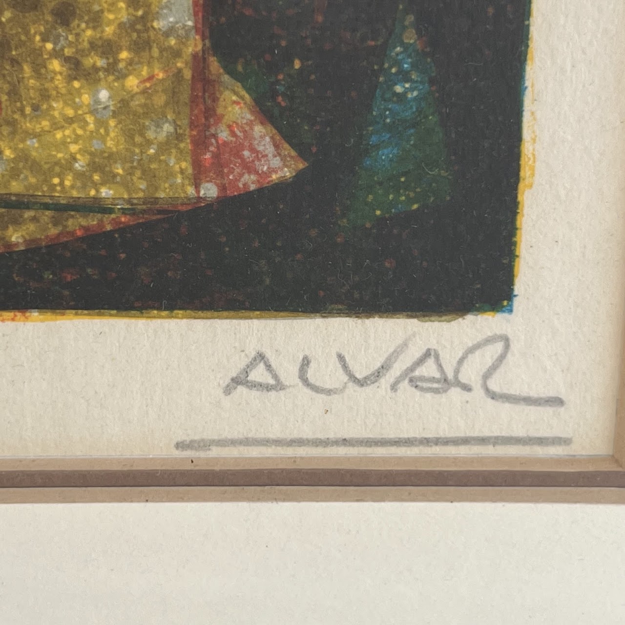 Àlvar Suñol Munoz-Ramos Signed Spanish Modernist Lithograph #1