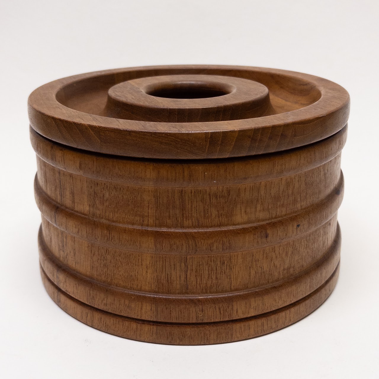 Dansk Banded teak Ice Bucket