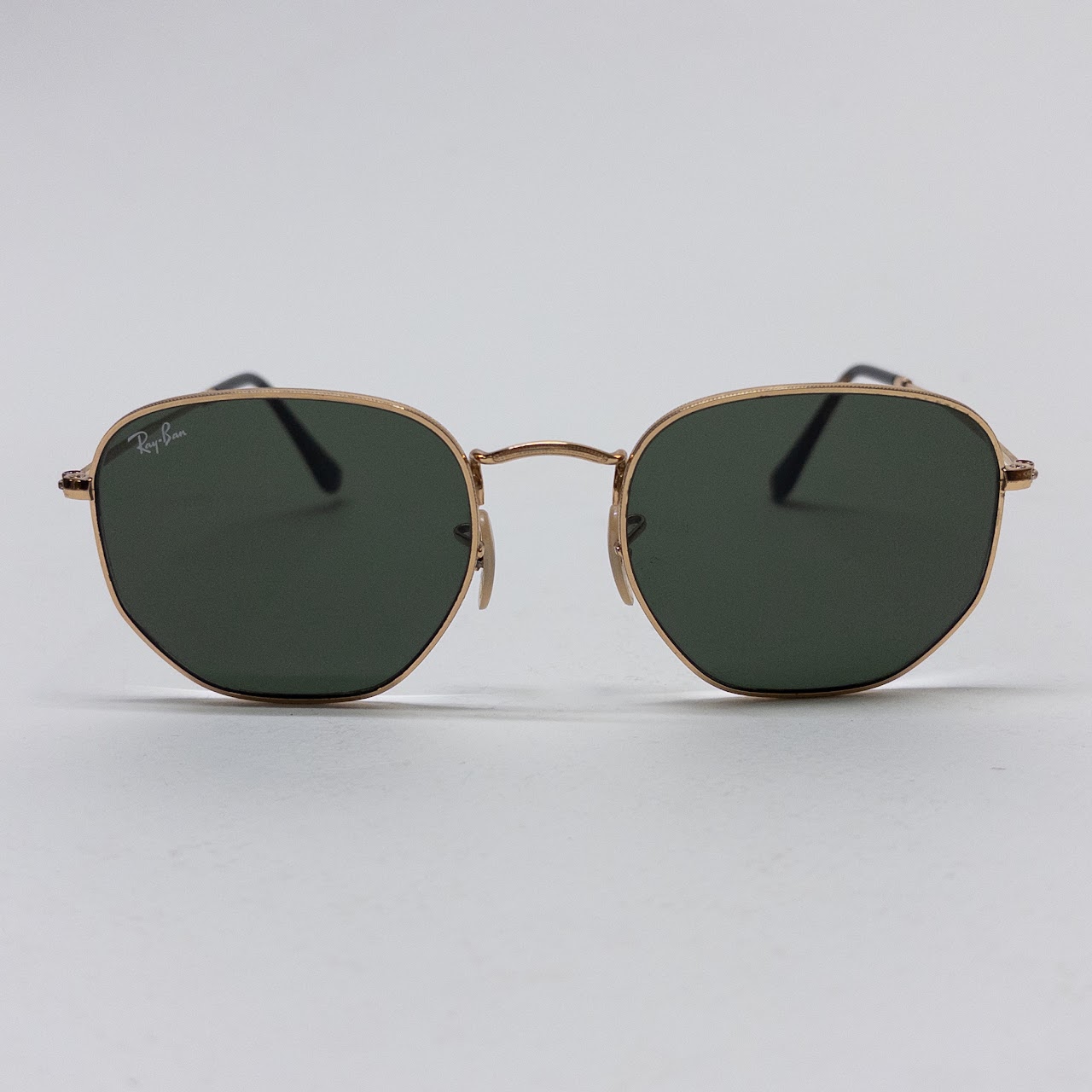 Ray -Ban Hexagonal Flat Lens Unisex Sunglasses