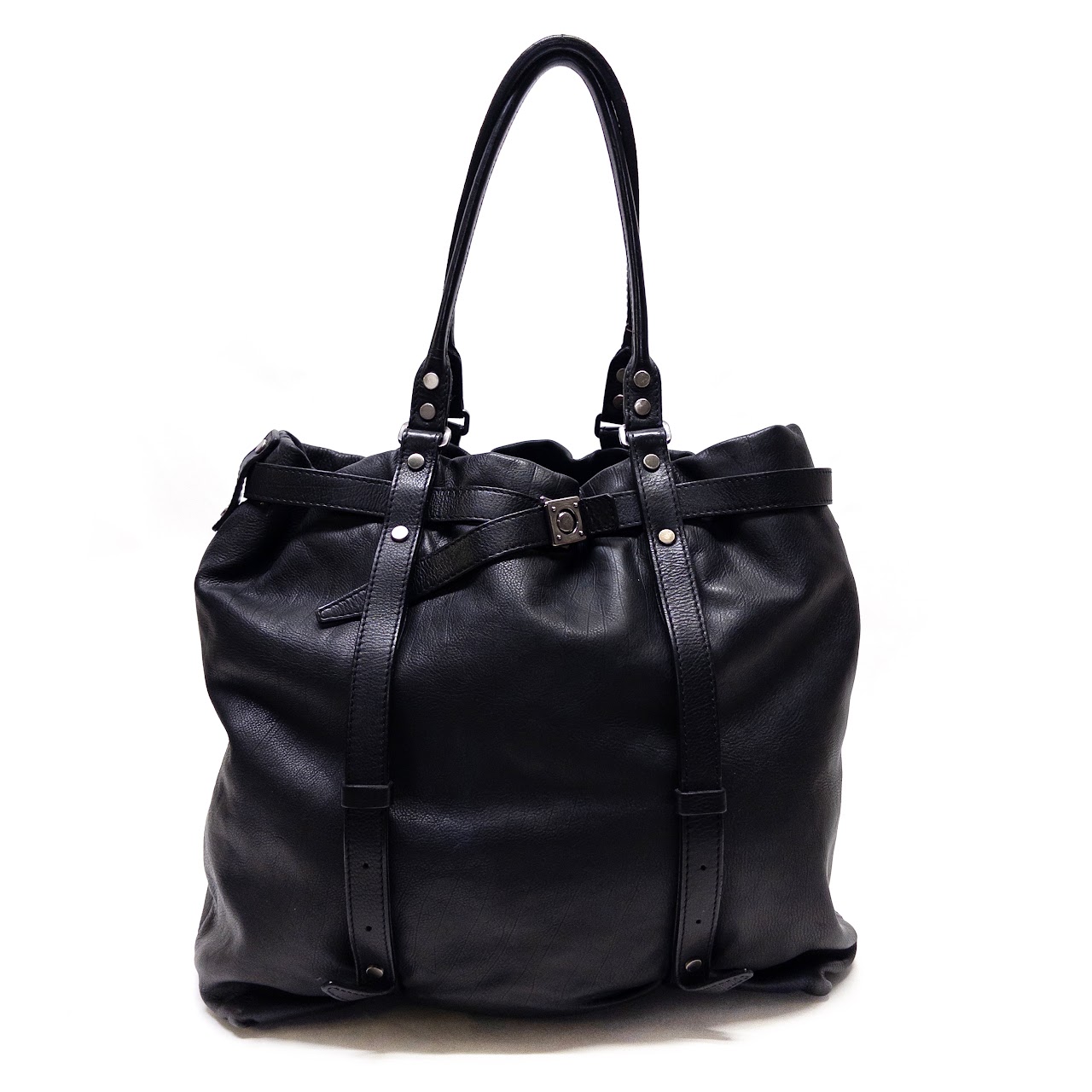 Lanvin Kentucky Leather Tote Bag