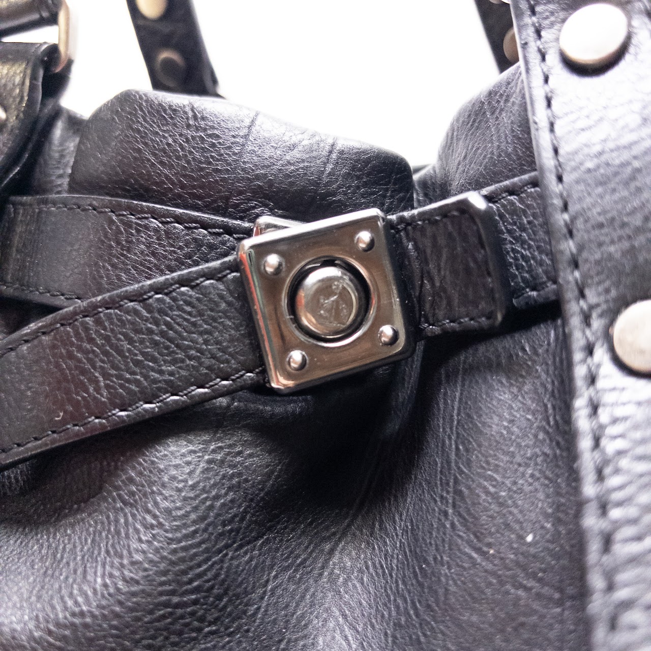 Lanvin Kentucky Leather Tote Bag