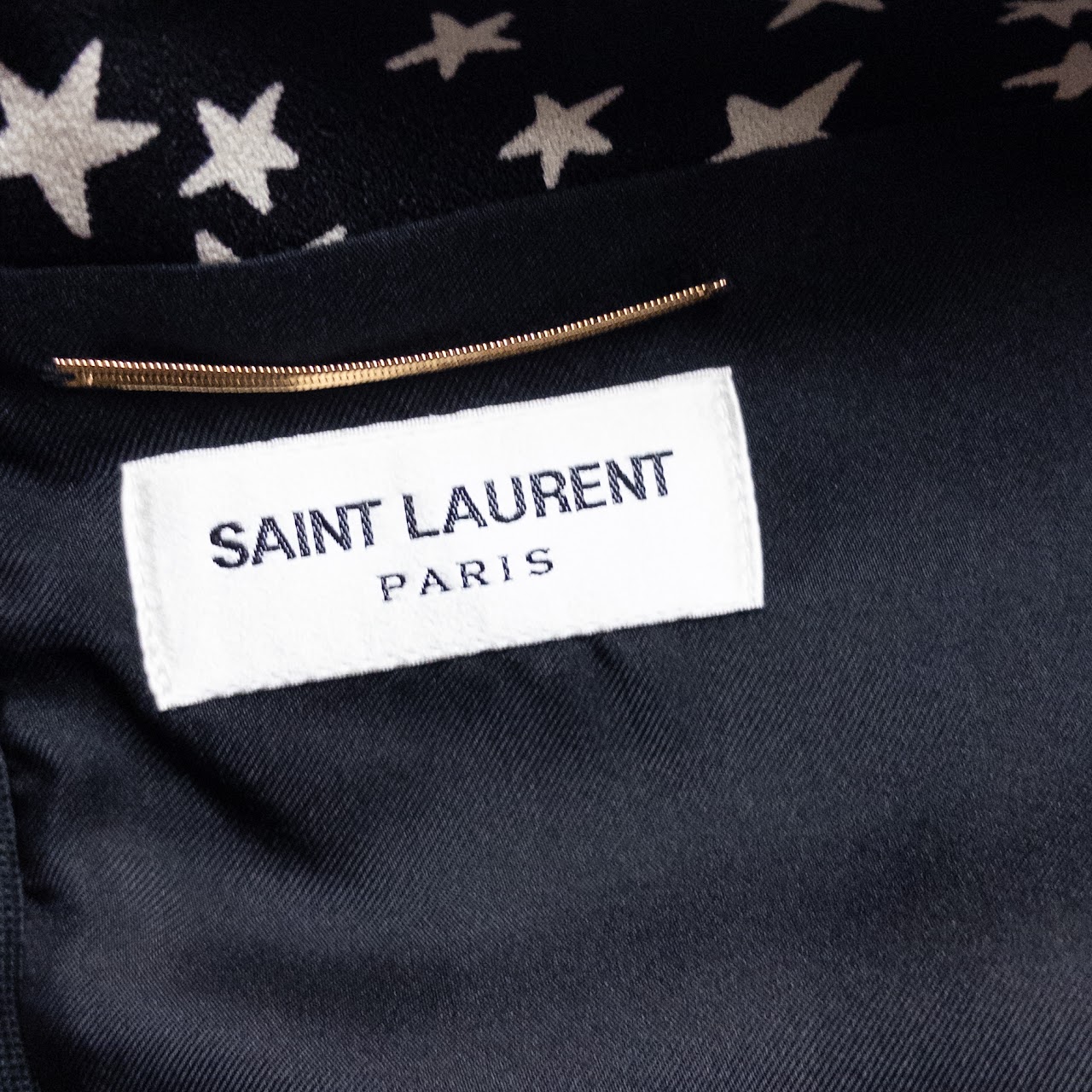 Saint Laurent New Star Print Shift Dress